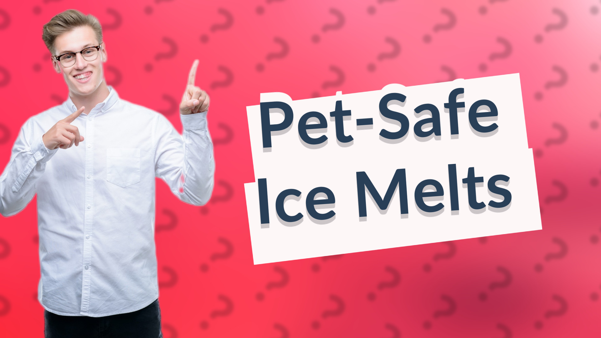Pet-Safe Ice Melts