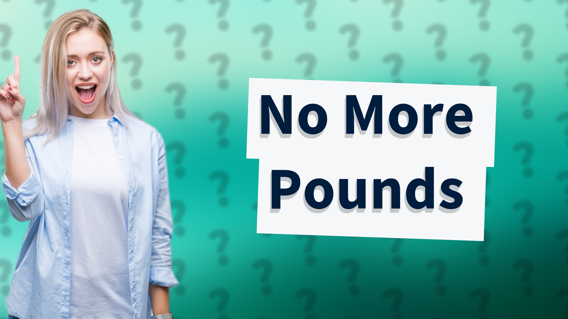 No More Pounds