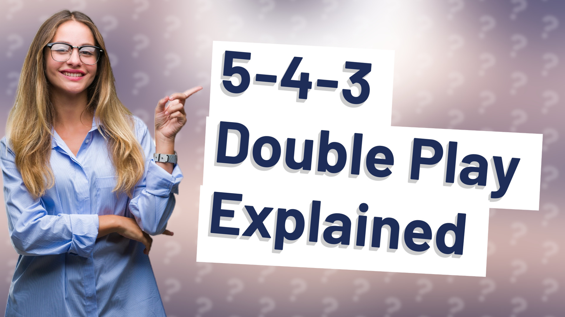 5-4-3 Double Play Explained