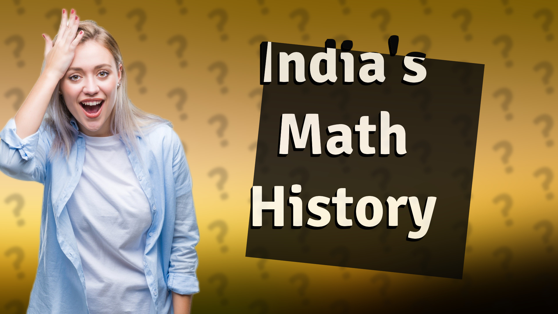 India's Math History