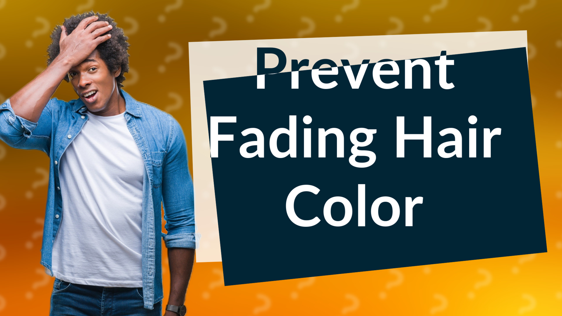 Prevent Fading Hair Color