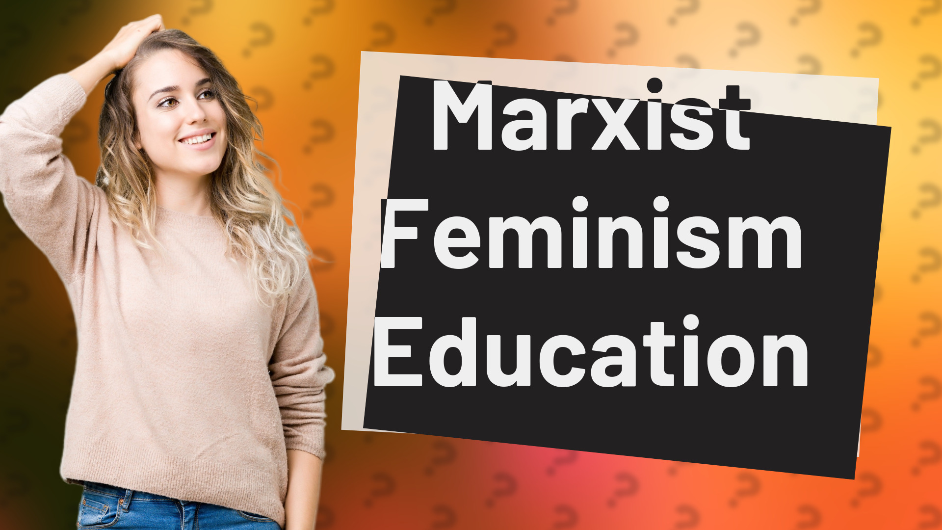 Marxist Feminism Education