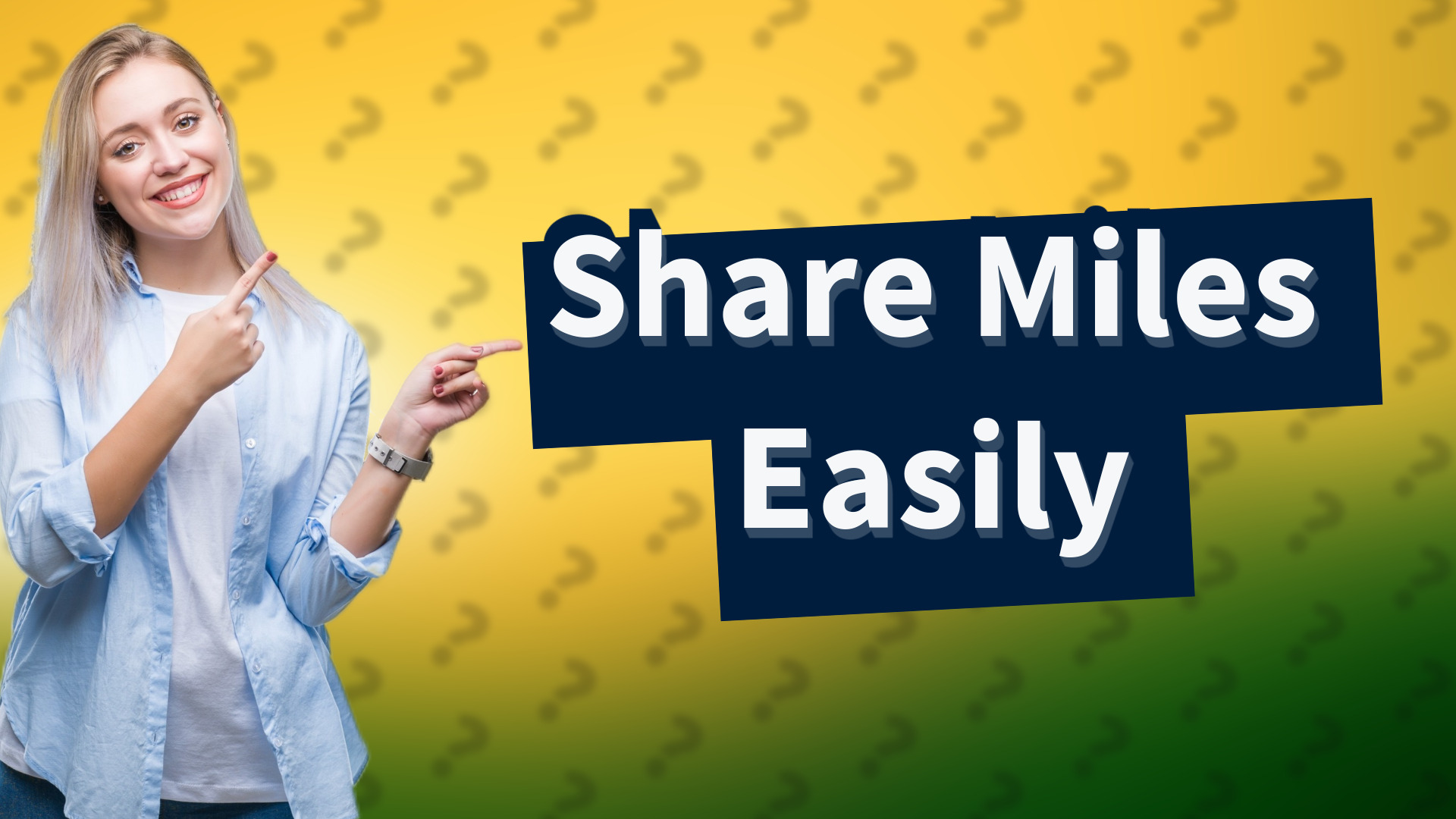 Share Miles Easily