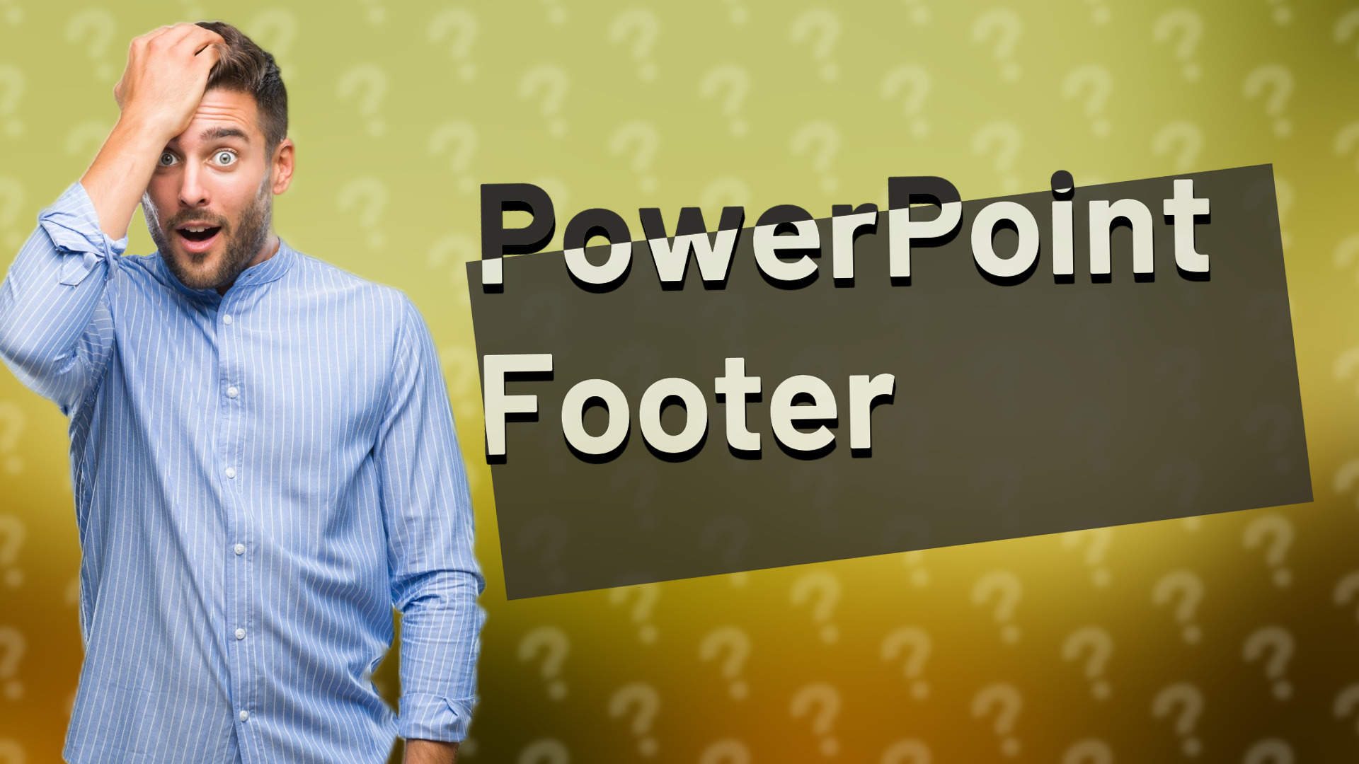 PowerPoint Footer