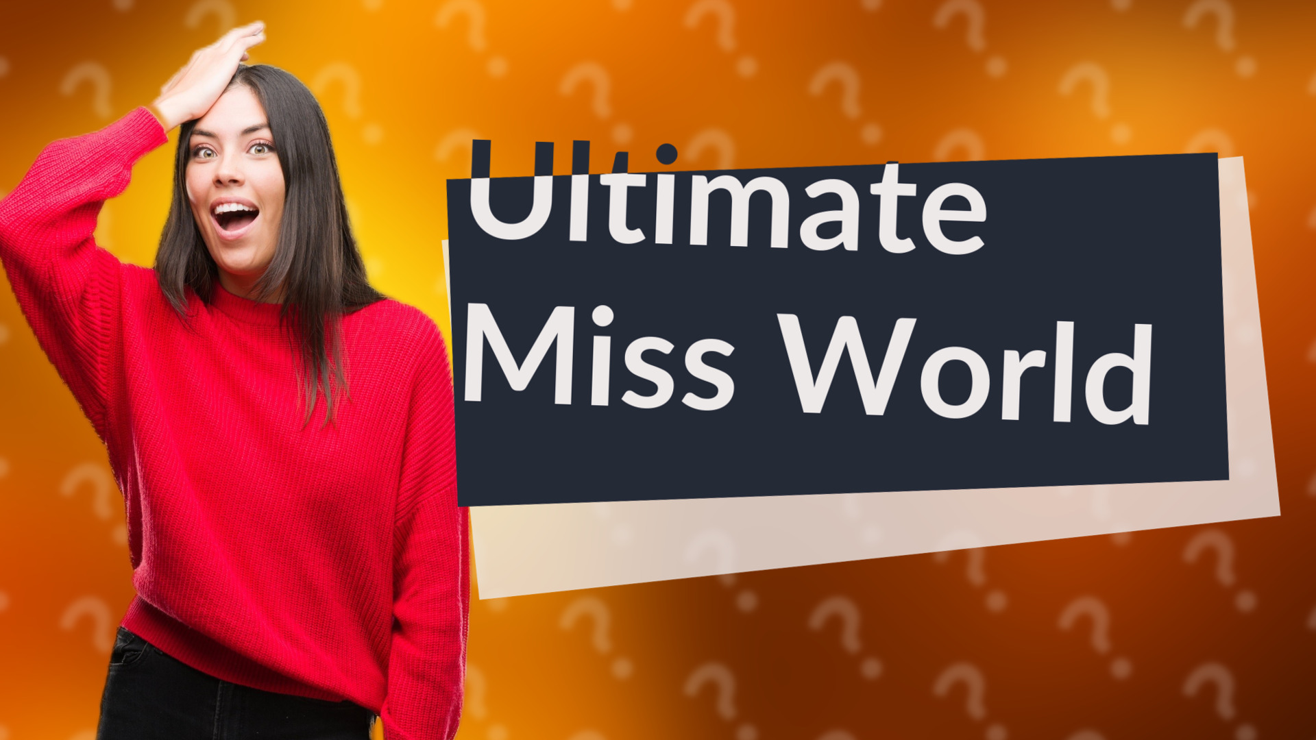 Ultimate Miss World