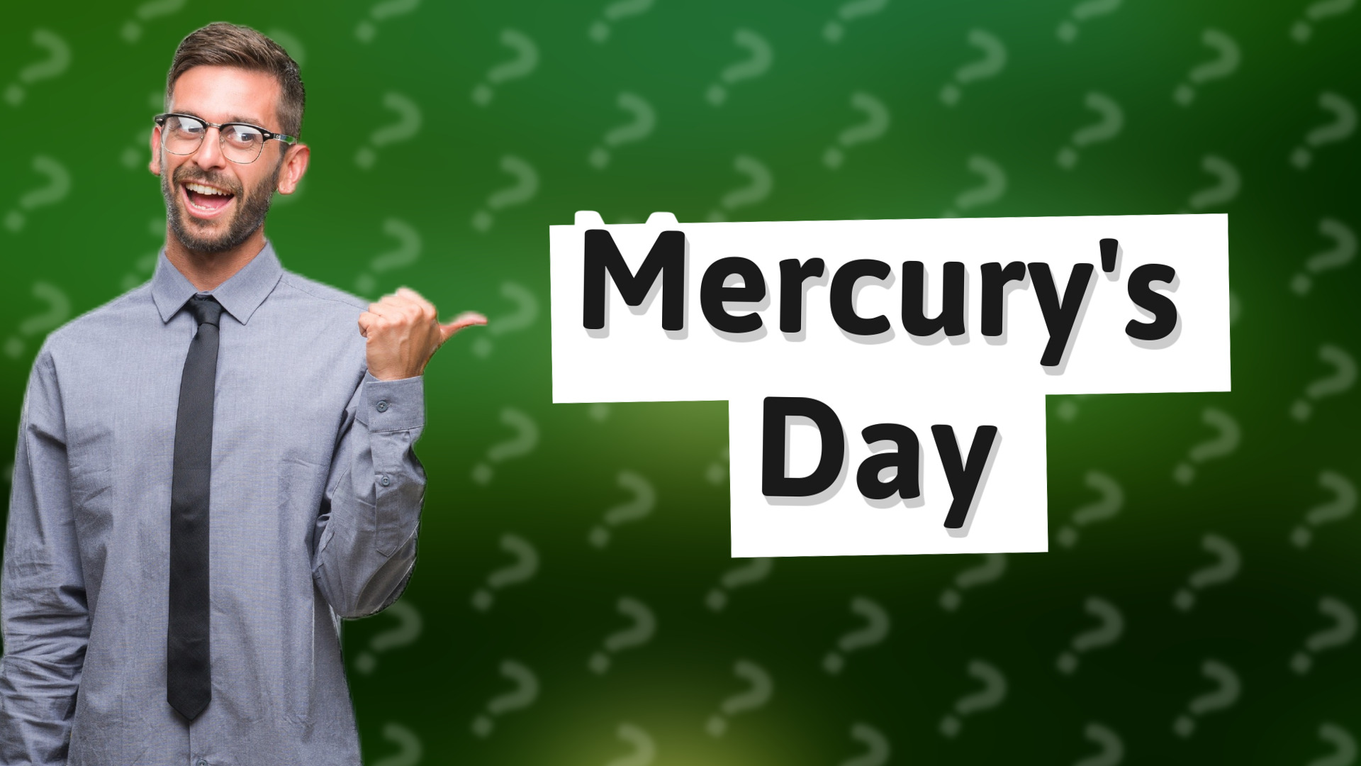 Mercury's Day