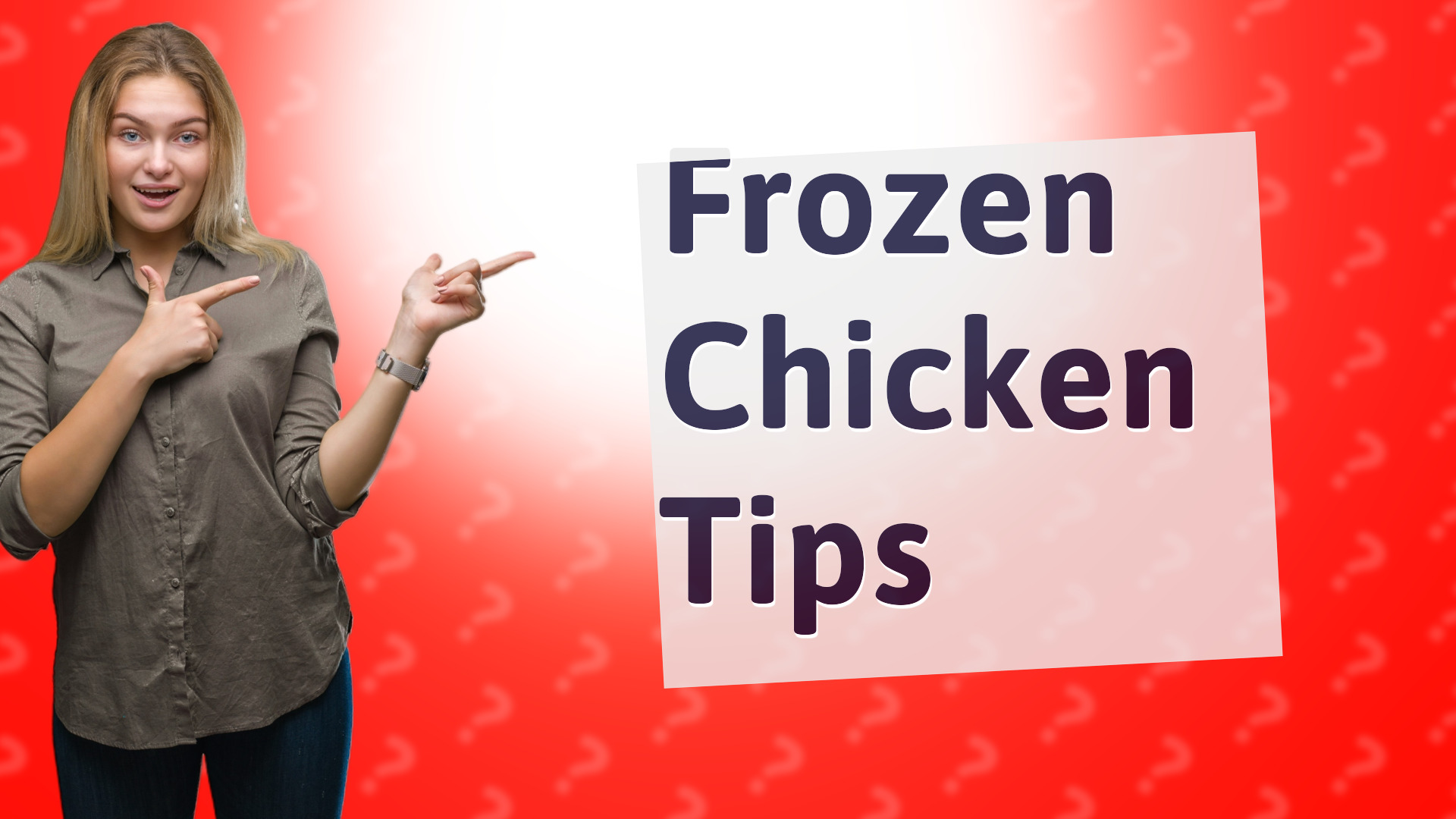 Frozen Chicken Tips