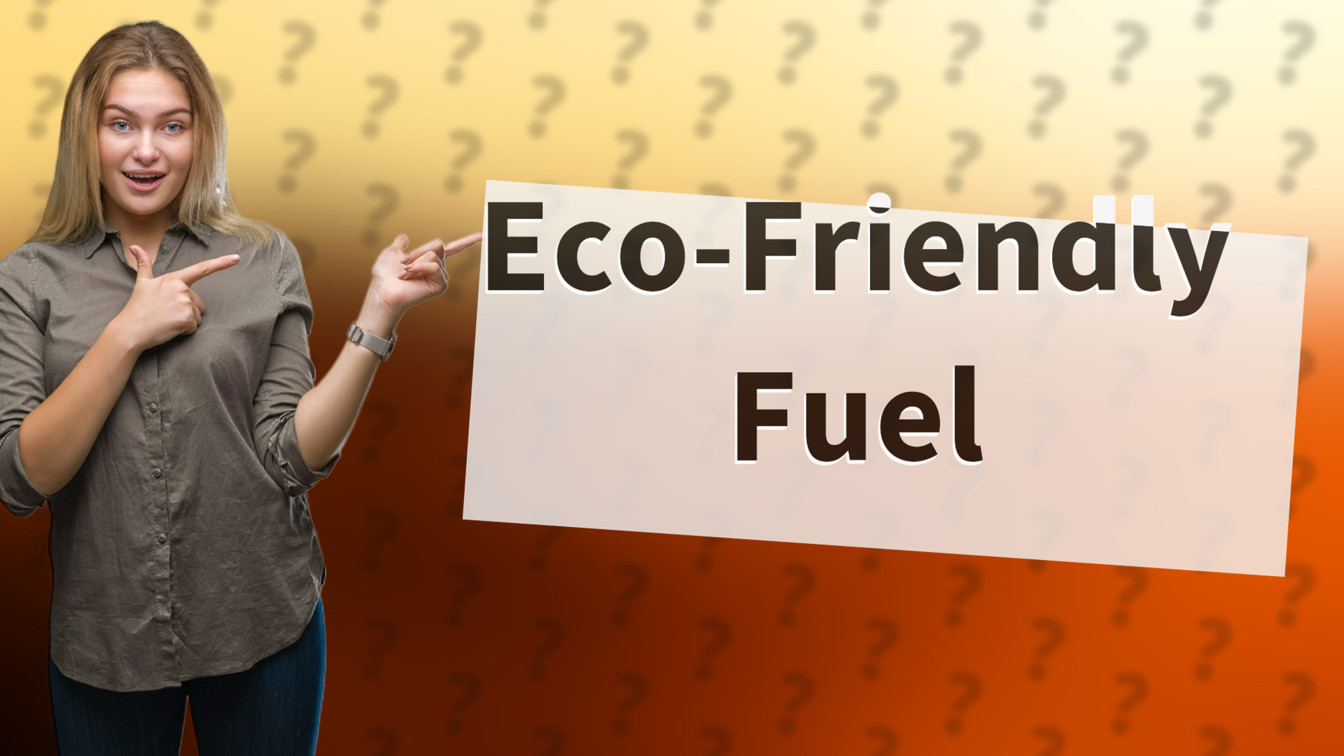 Eco-Friendly Fuel