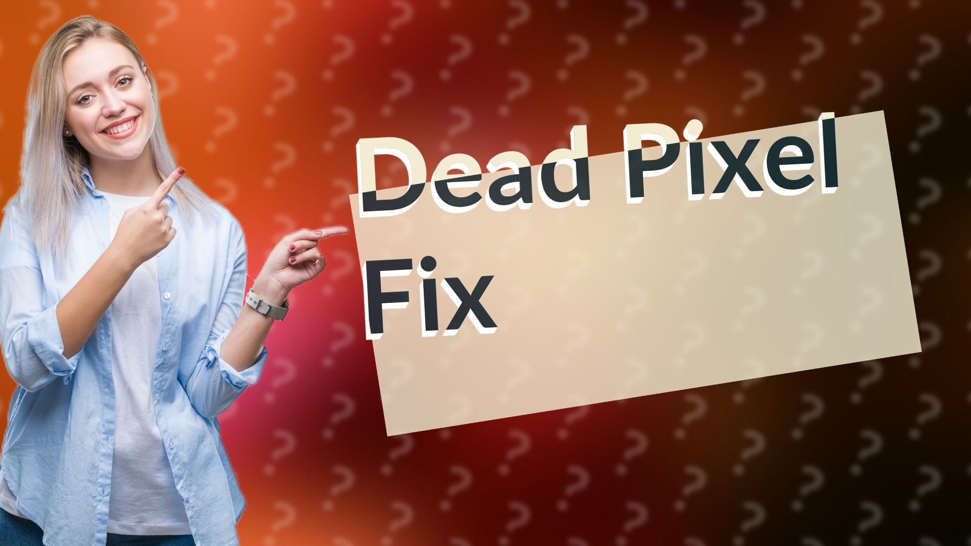 Dead Pixel Fix