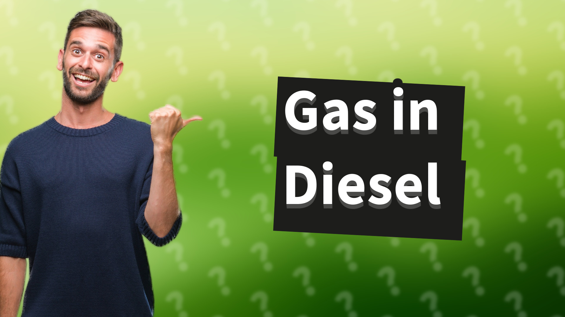 Gas in Diesel