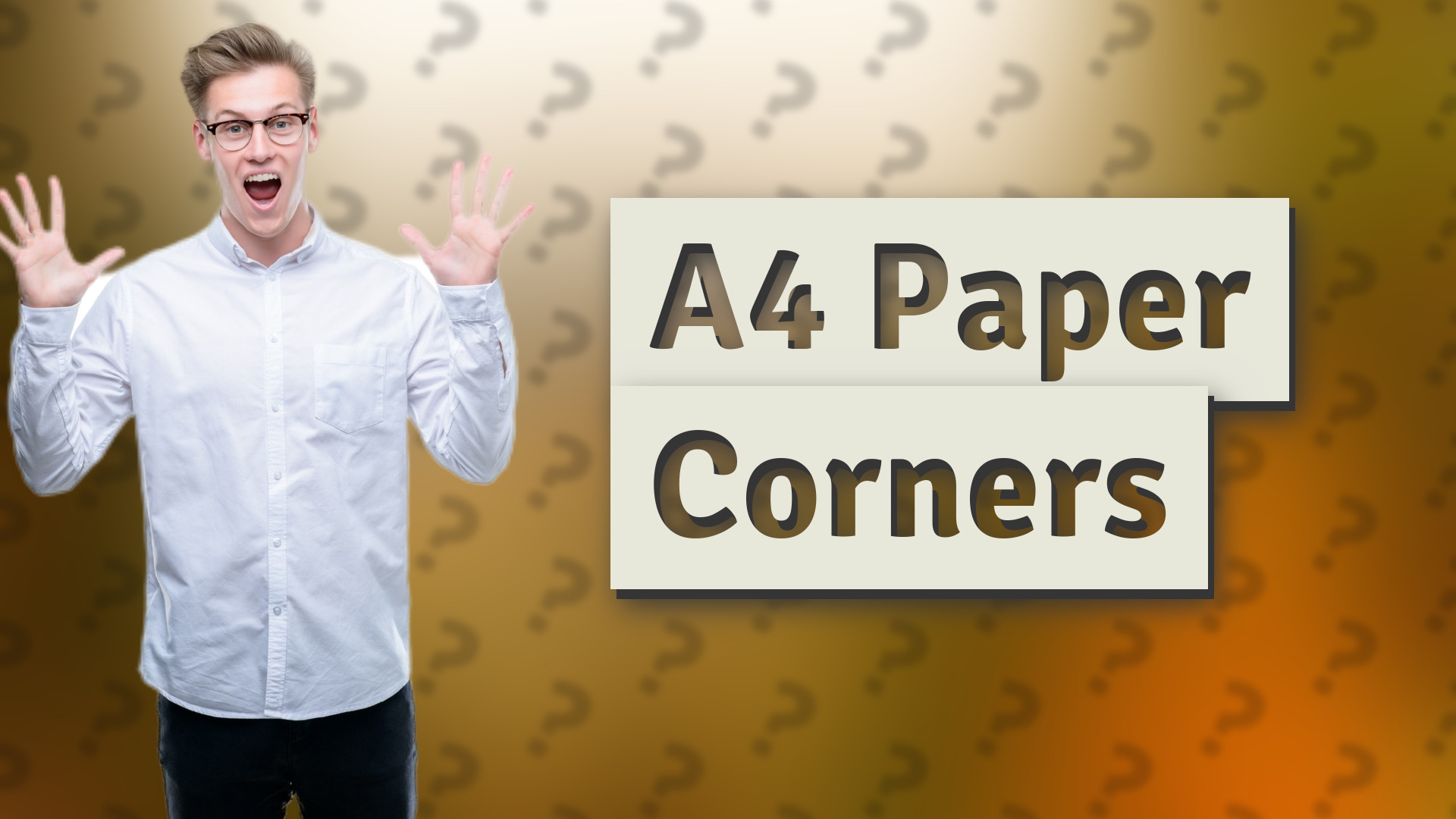 A4 Paper Corners