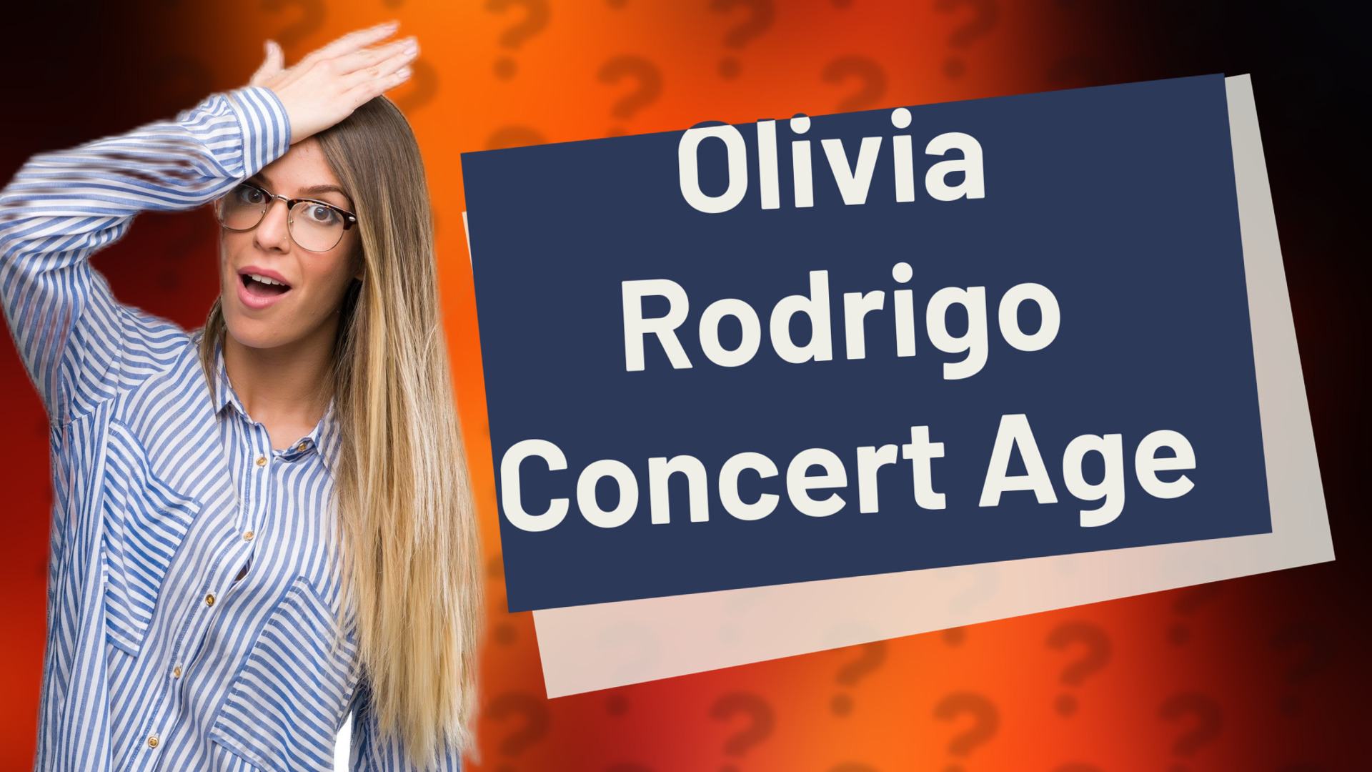 Olivia Rodrigo Concert Age