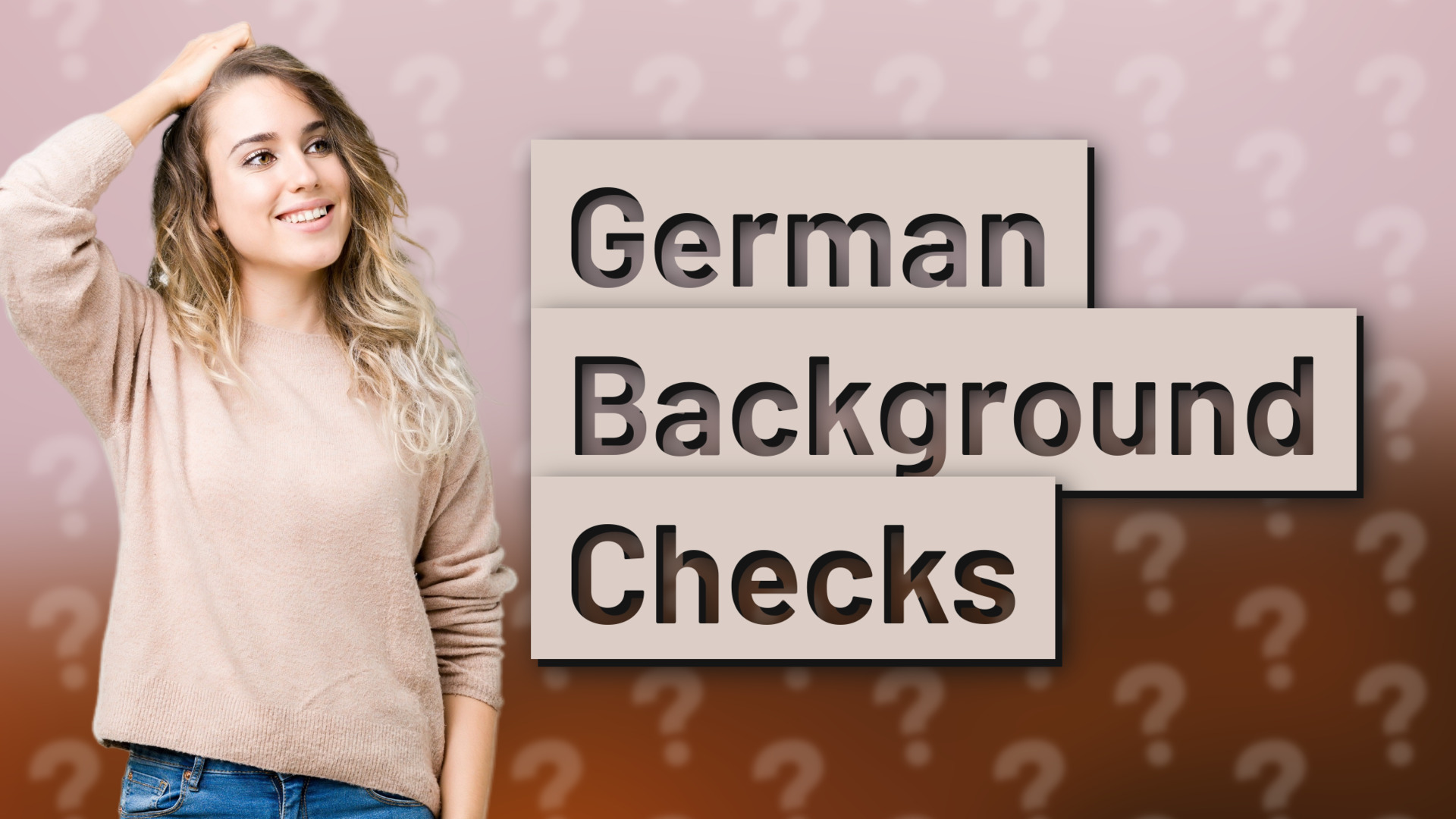 German Background Checks