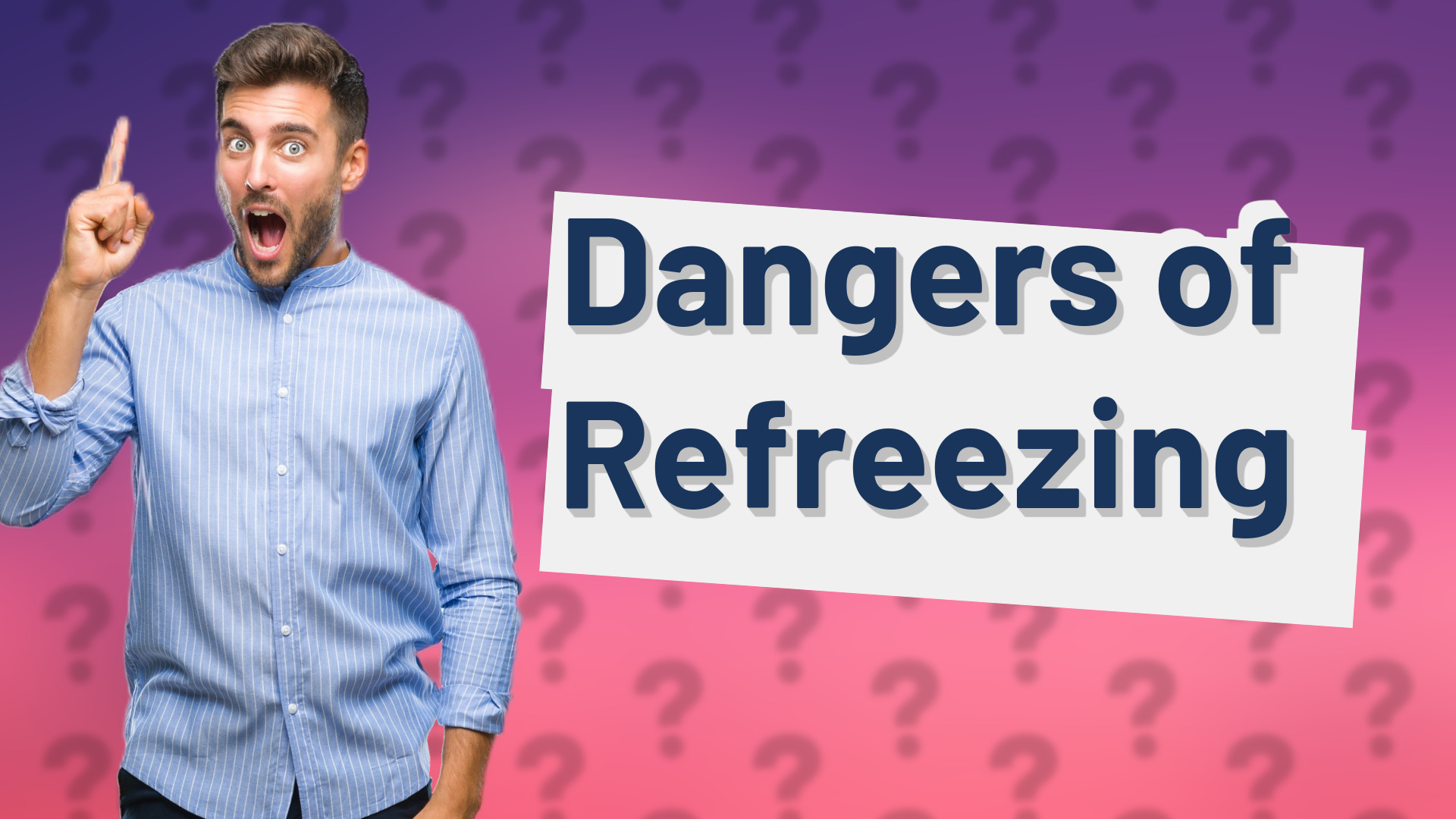 Dangers of Refreezing