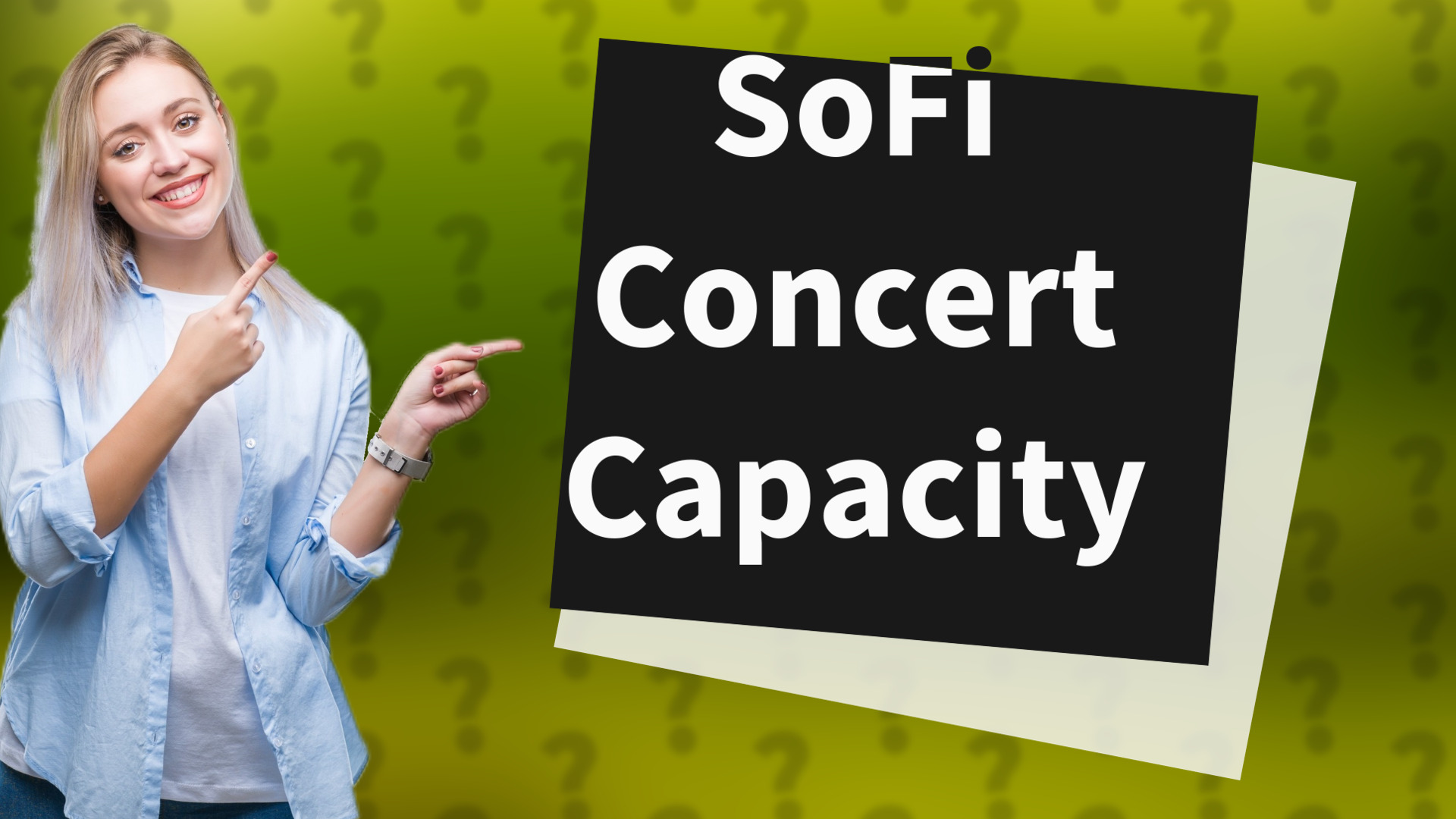 SoFi Concert Capacity