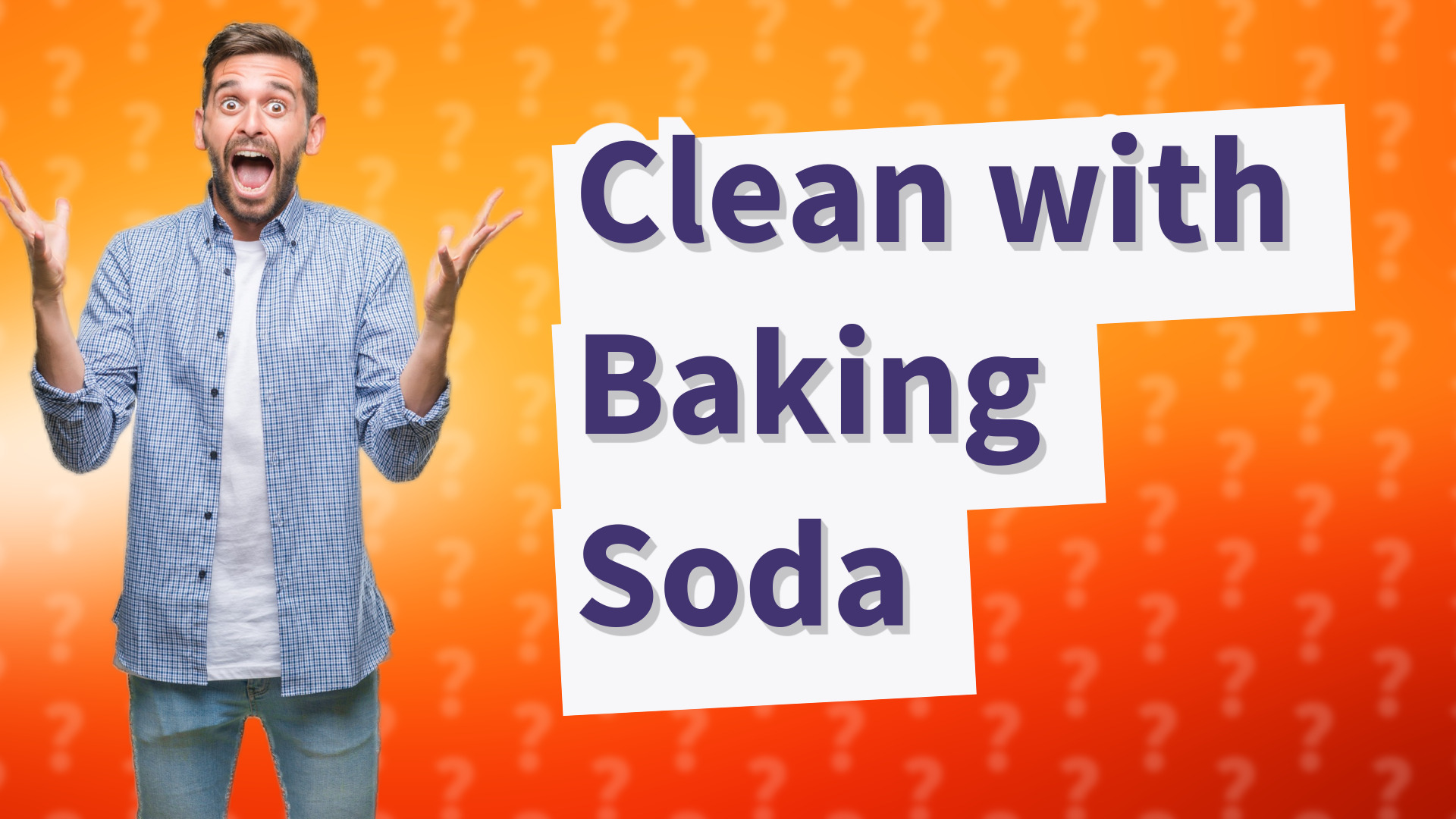 Clean with Baking Soda