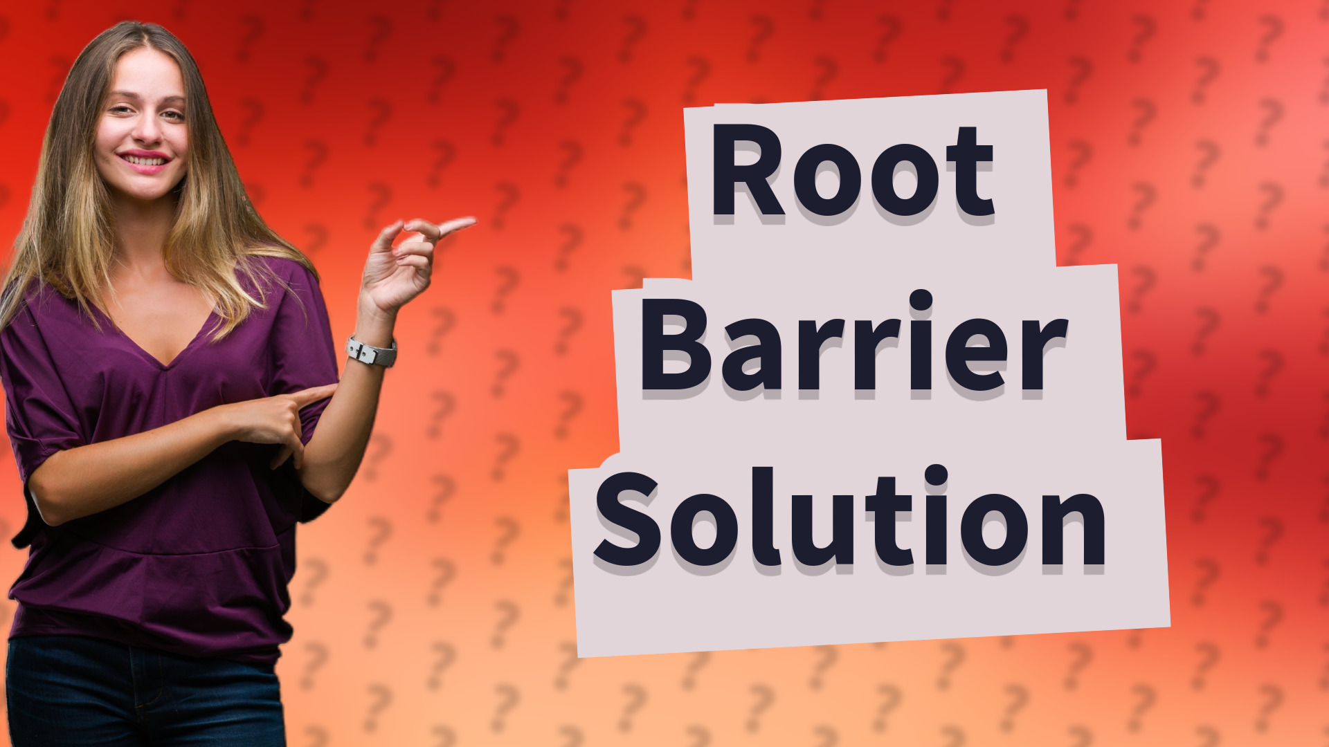 Root Barrier Solution