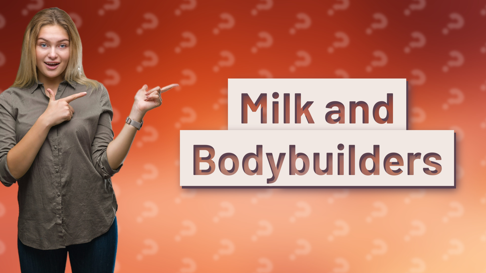 Milk and Bodybuilders
