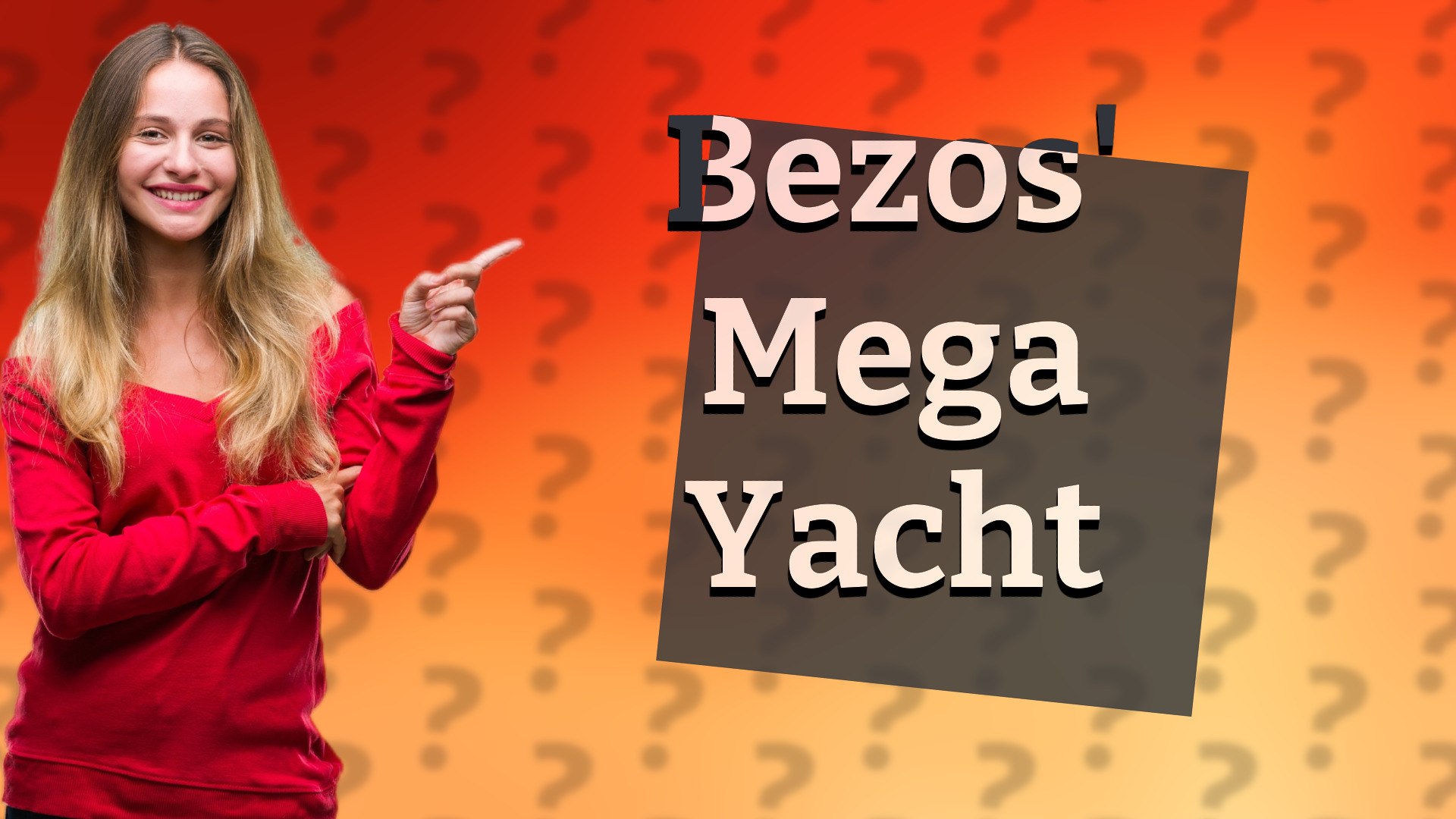Bezos' Mega Yacht
