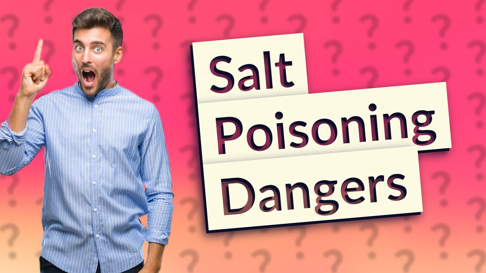 Salt Poisoning Dangers