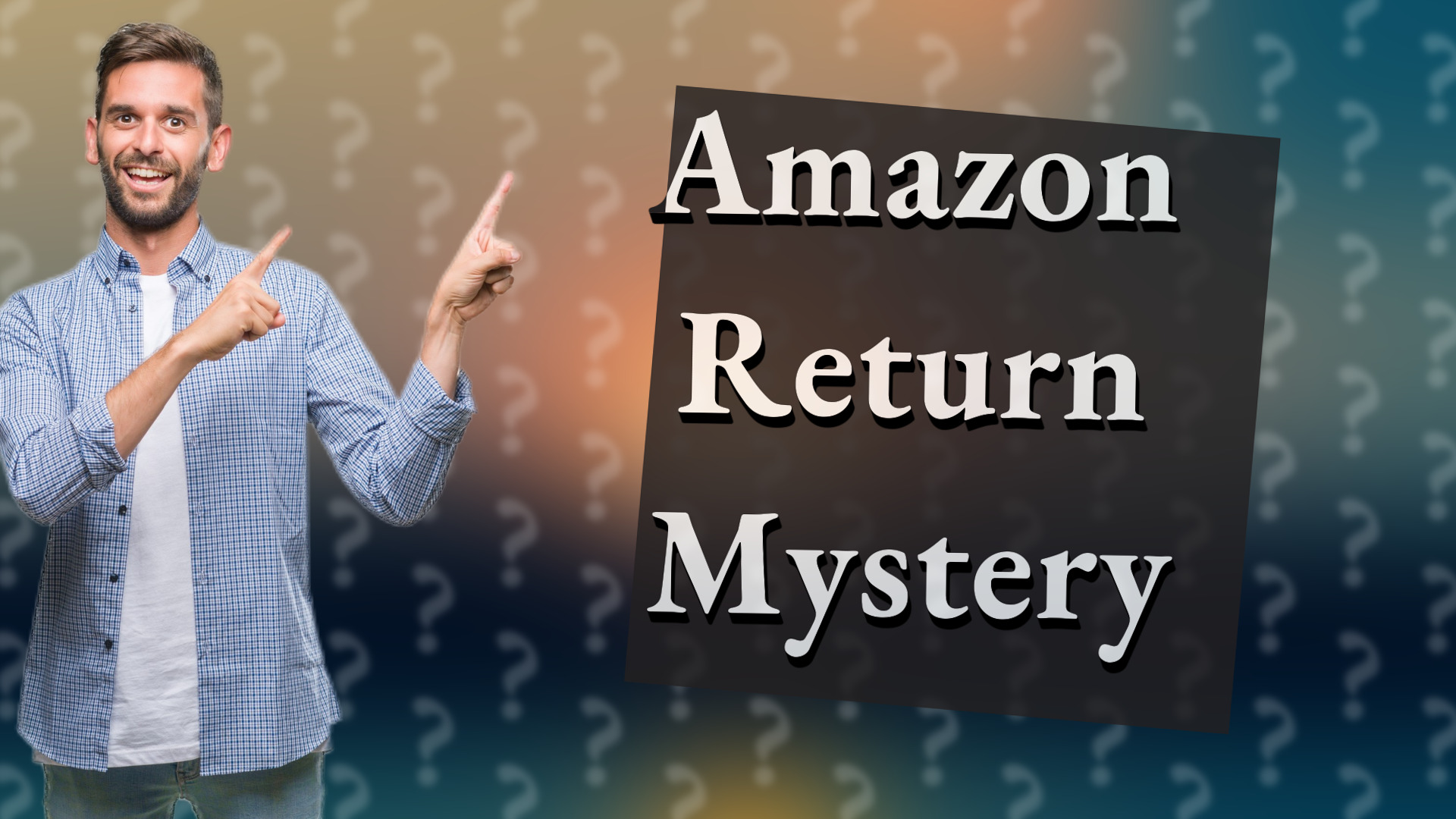 Amazon Return Mystery