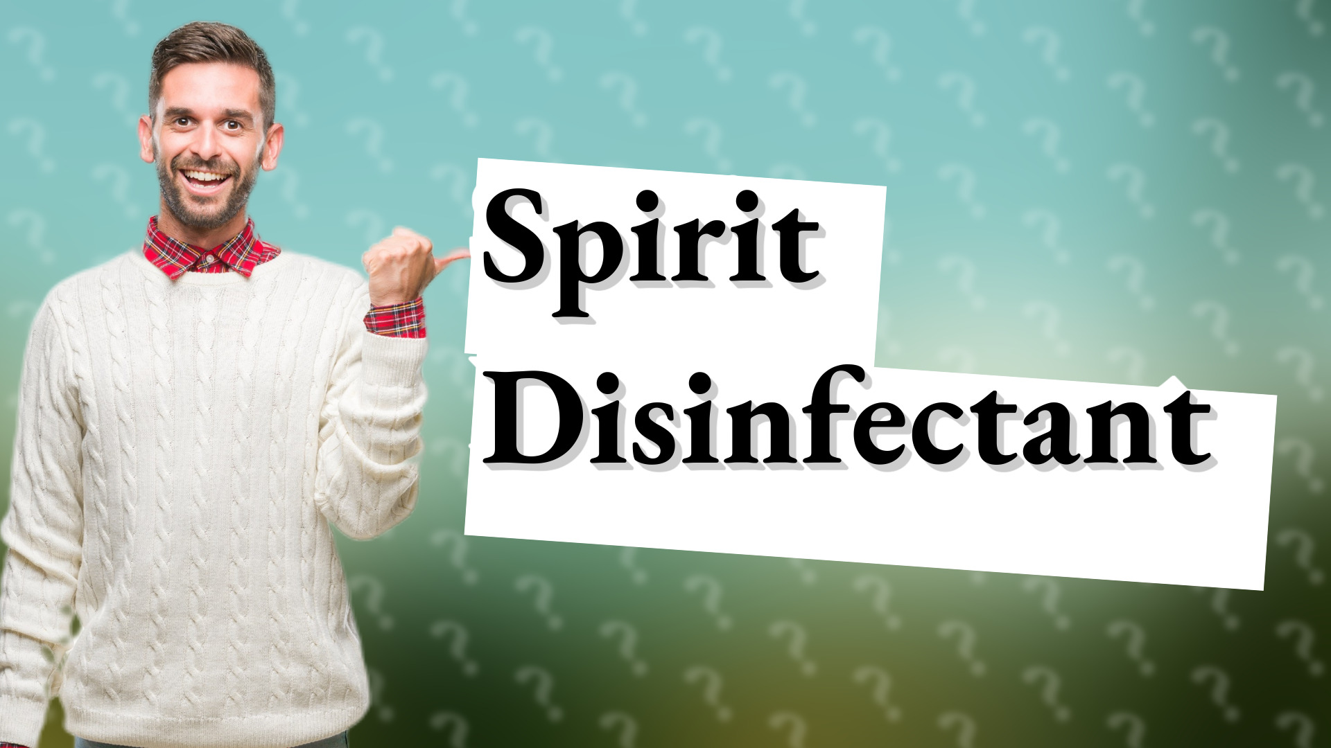 Spirit Disinfectant