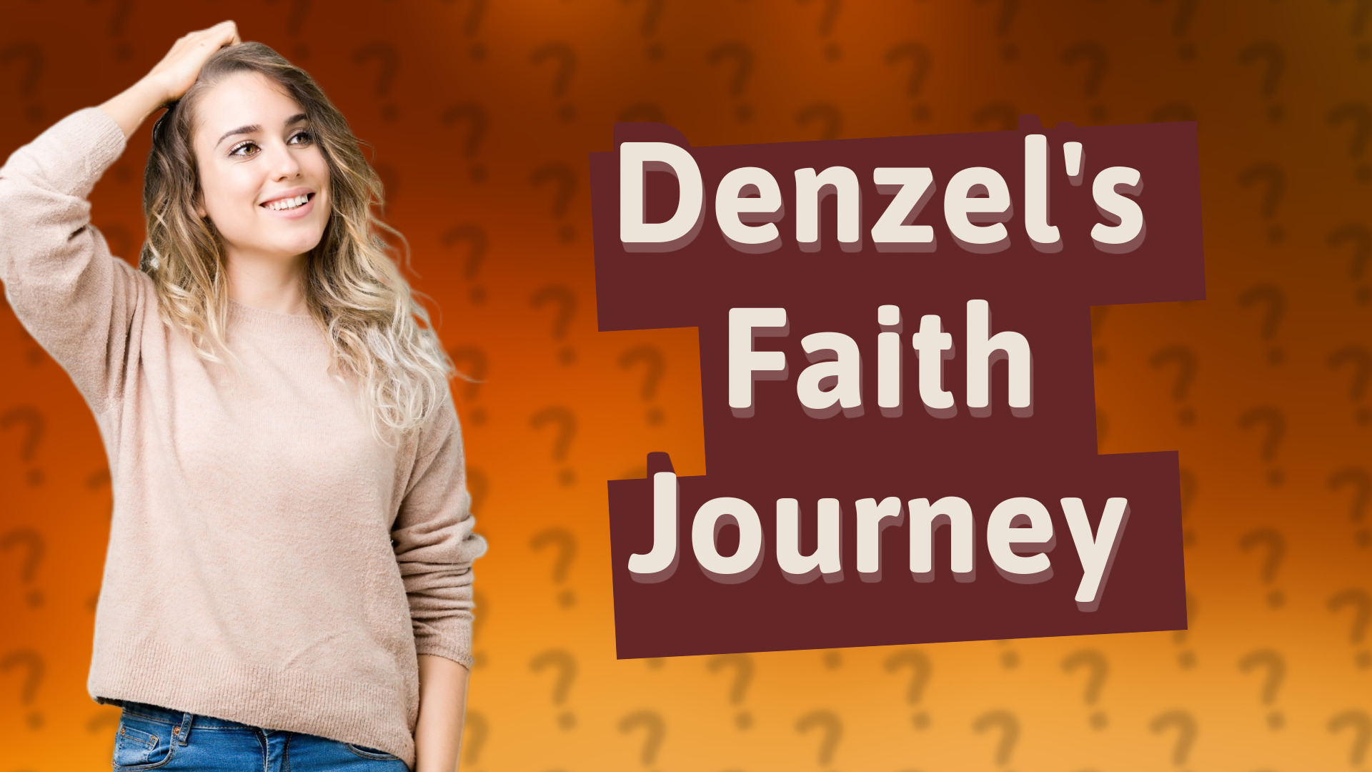 Denzel's Faith Journey