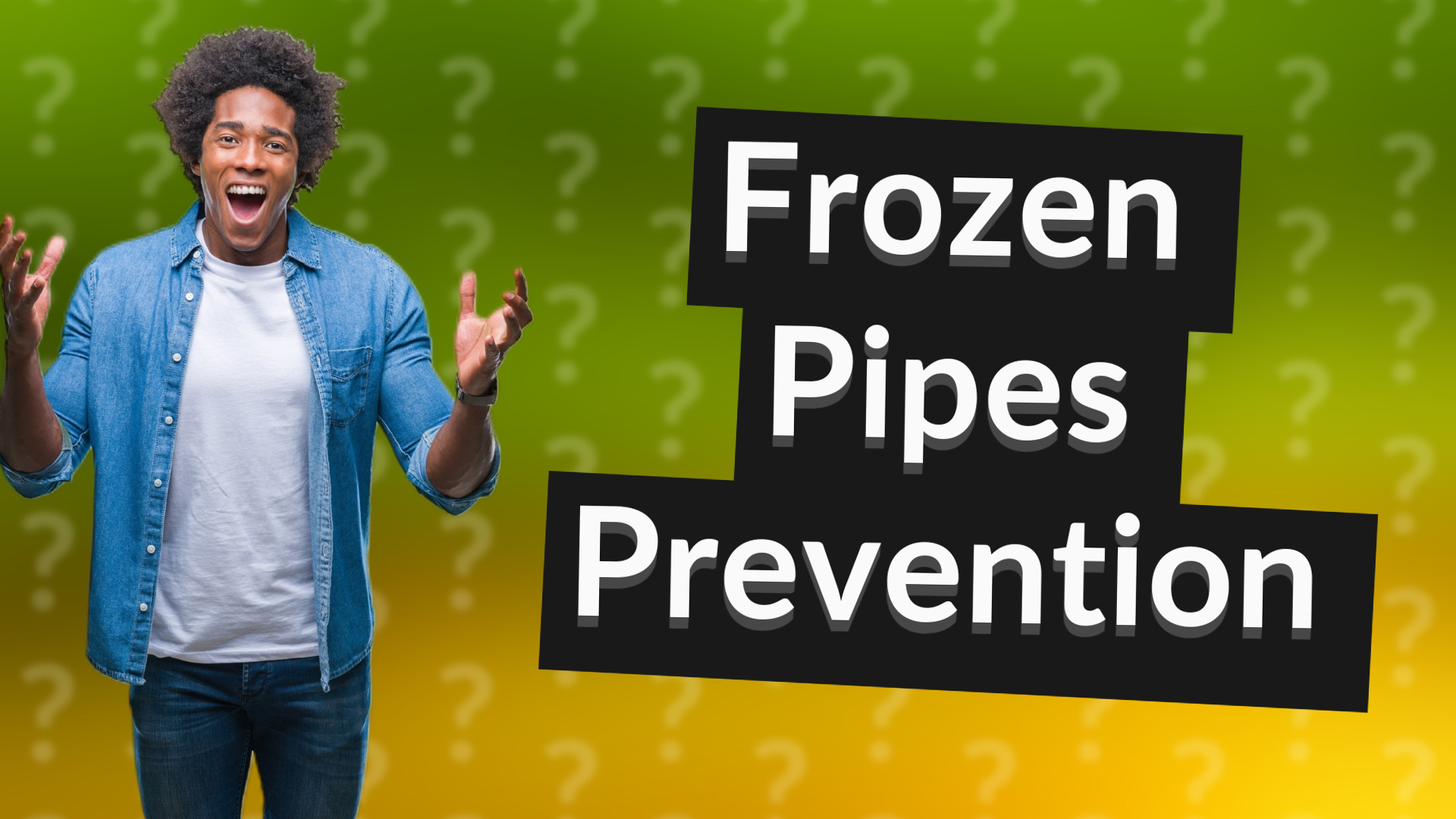 Frozen Pipes Prevention
