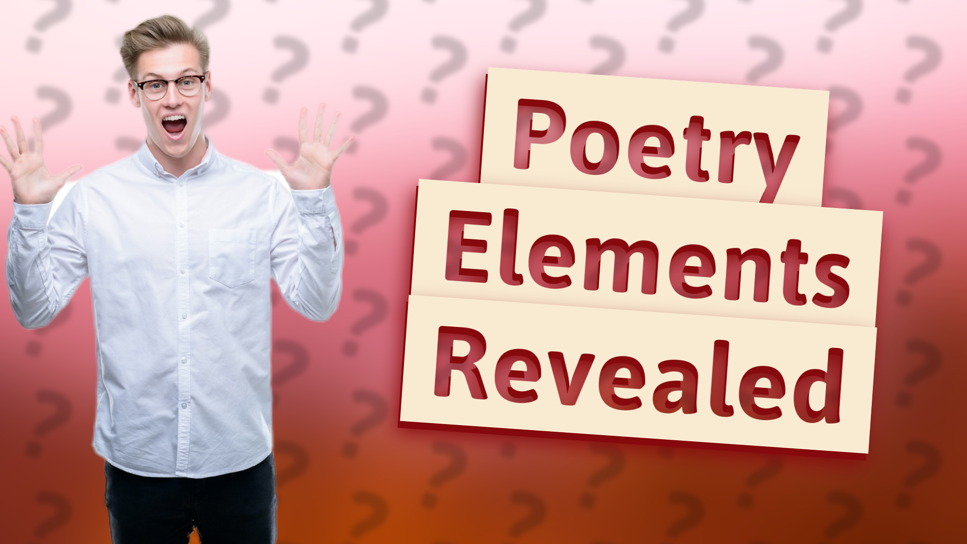 Poetry Elements Revealed