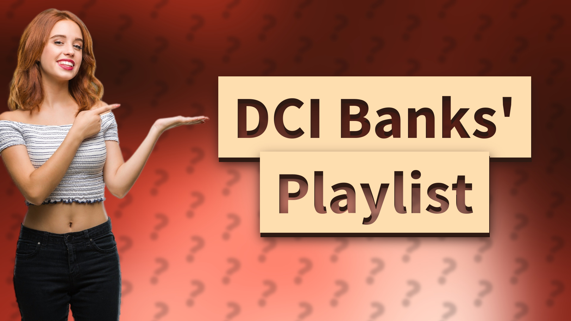 DCI Banks' Playlist