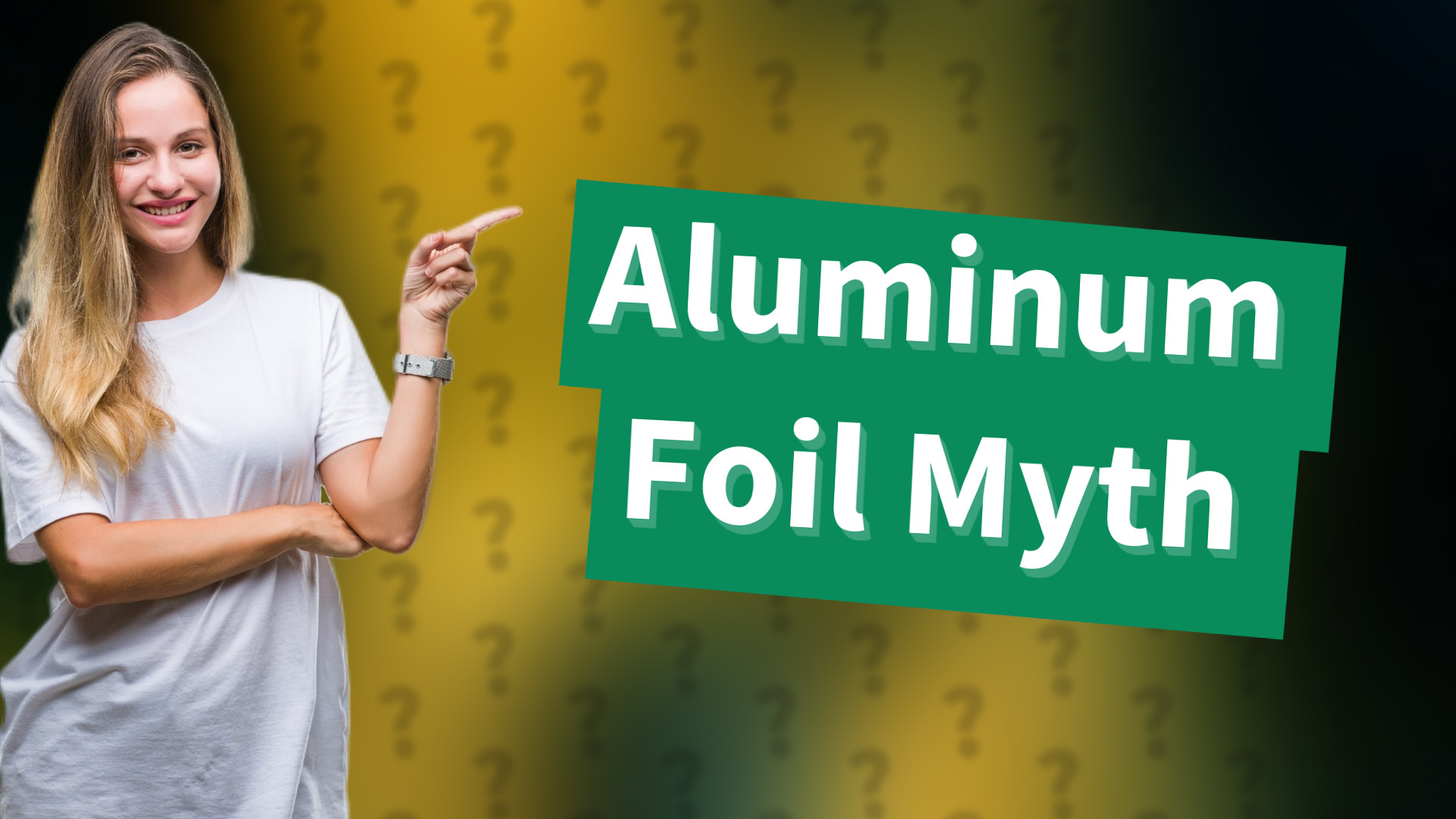 Aluminum Foil Myth