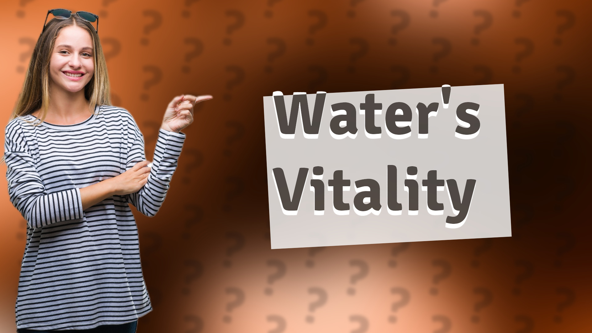 Water's Vitality