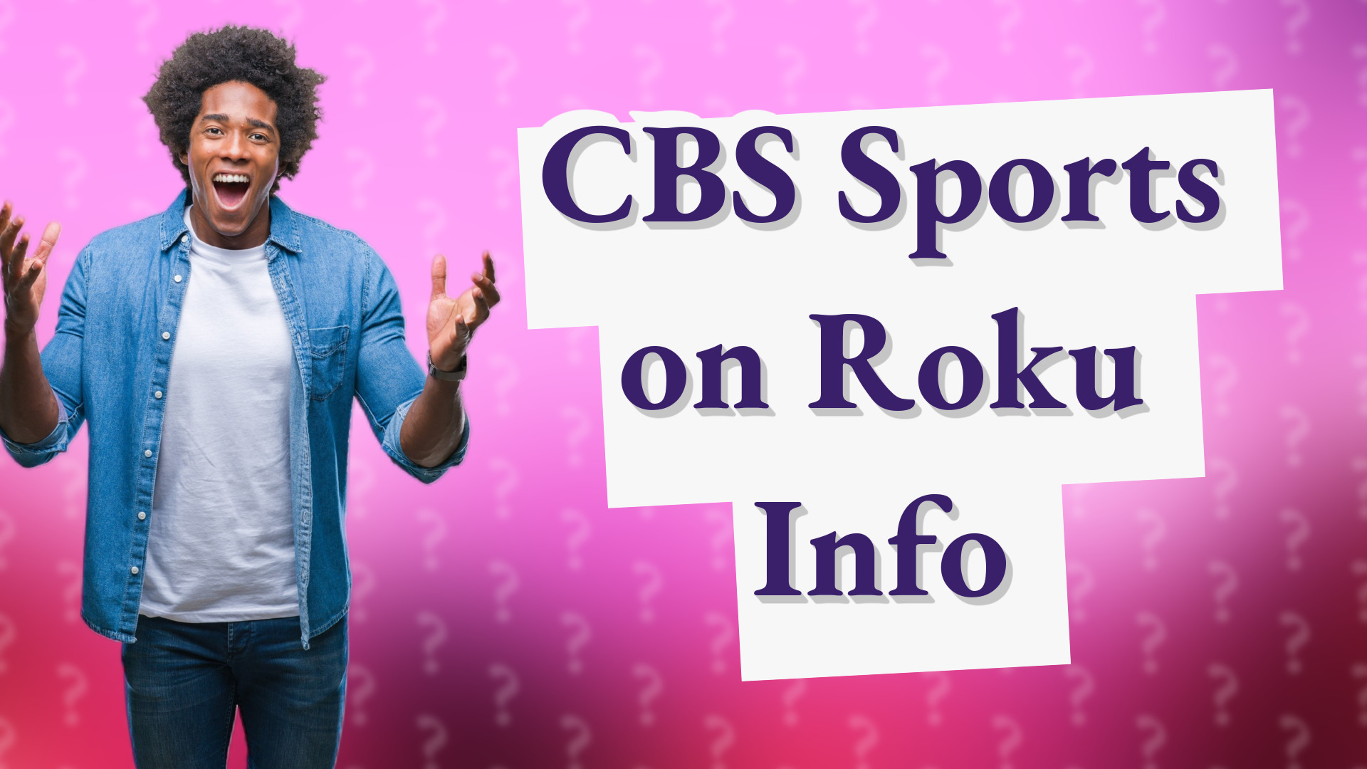 CBS Sports on Roku Info