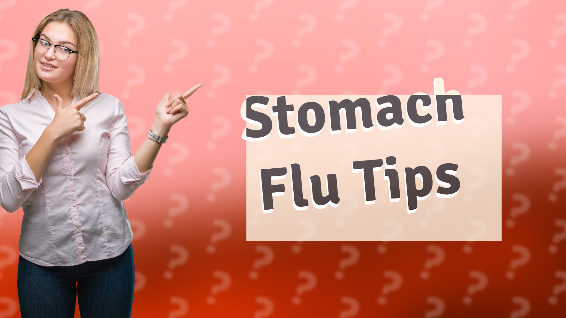 Stomach Flu Tips