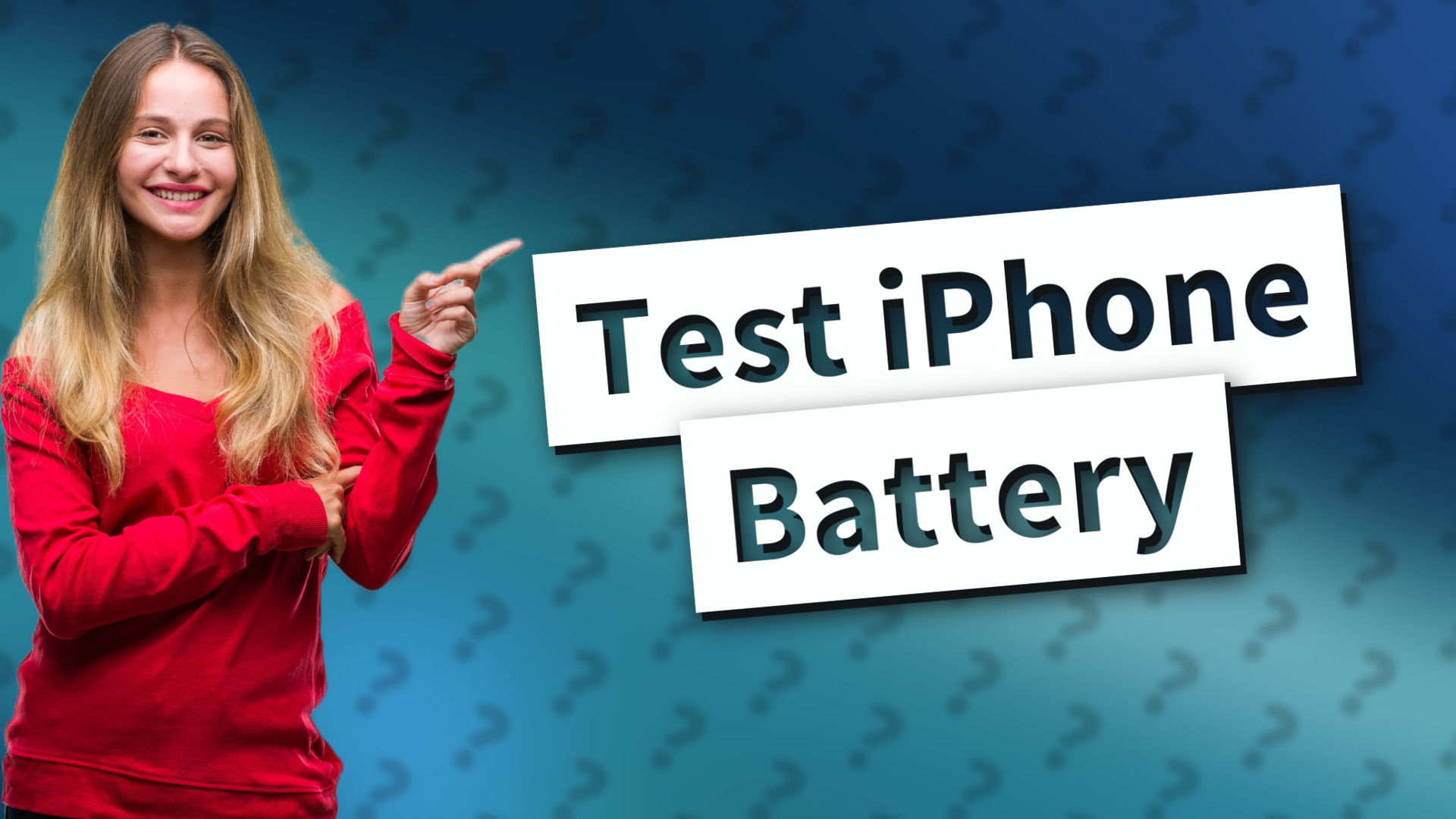 Test iPhone Battery