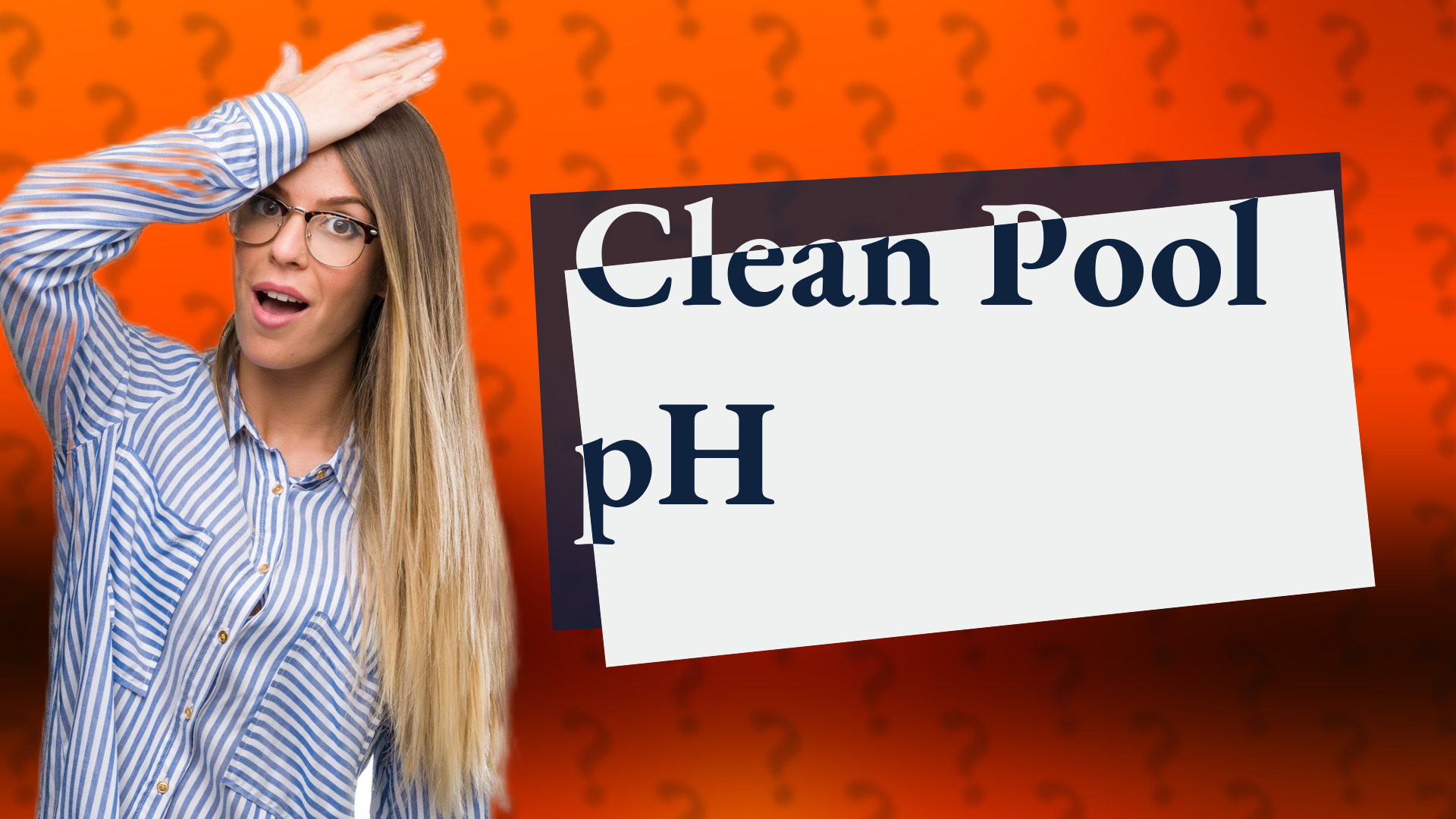 Clean Pool pH