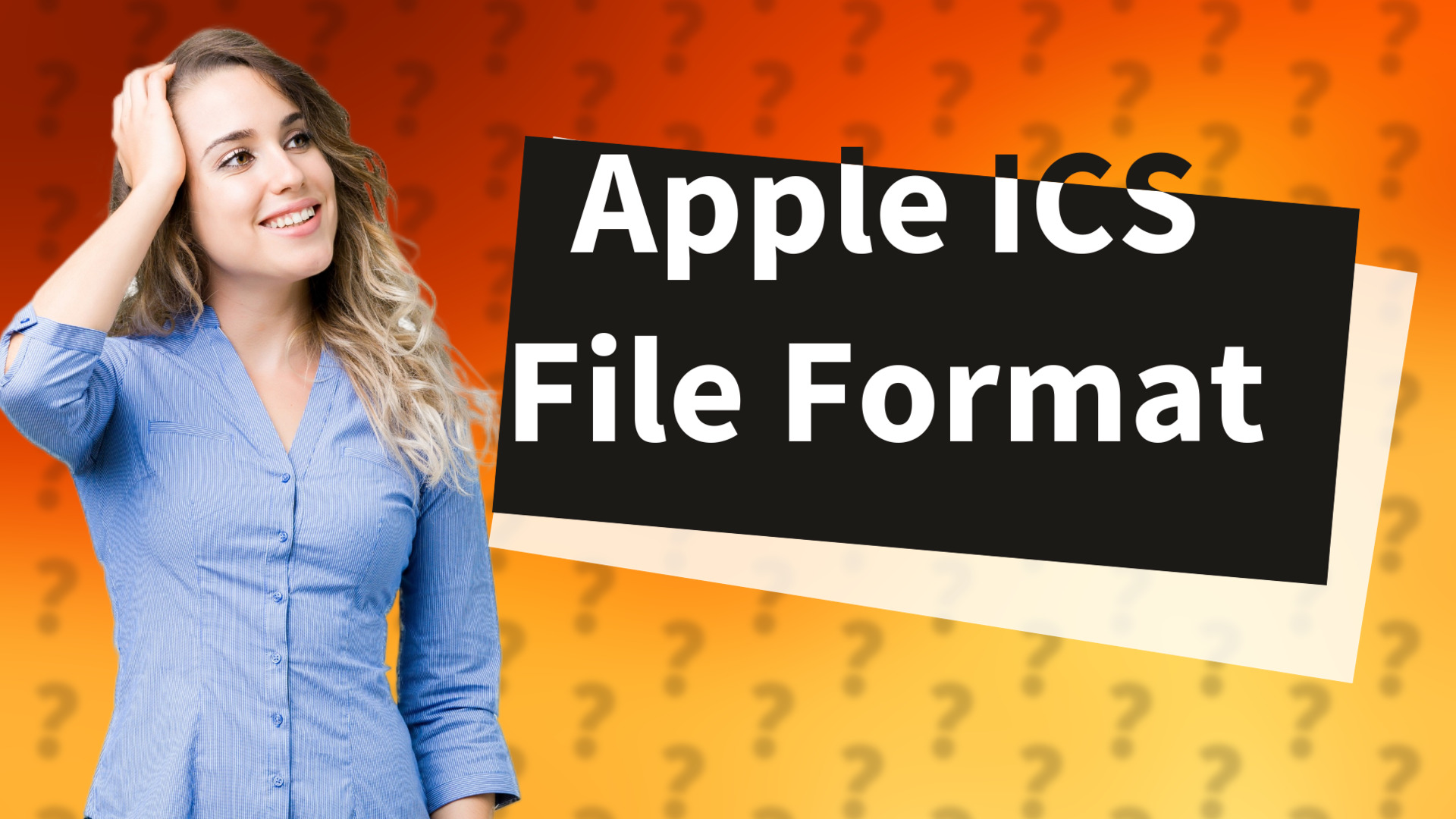 Apple ICS File Format