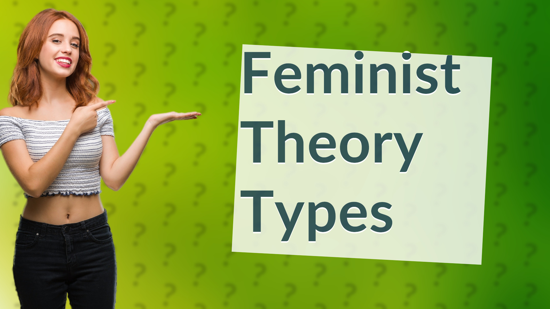 Feminist Theory Types