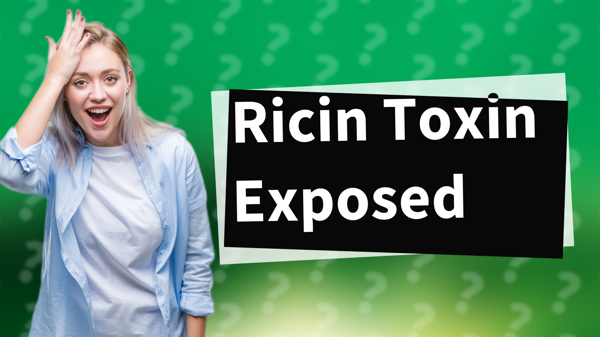 Ricin Toxin Exposed