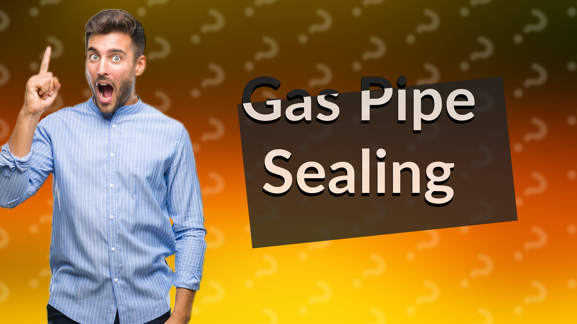 Gas Pipe Sealing