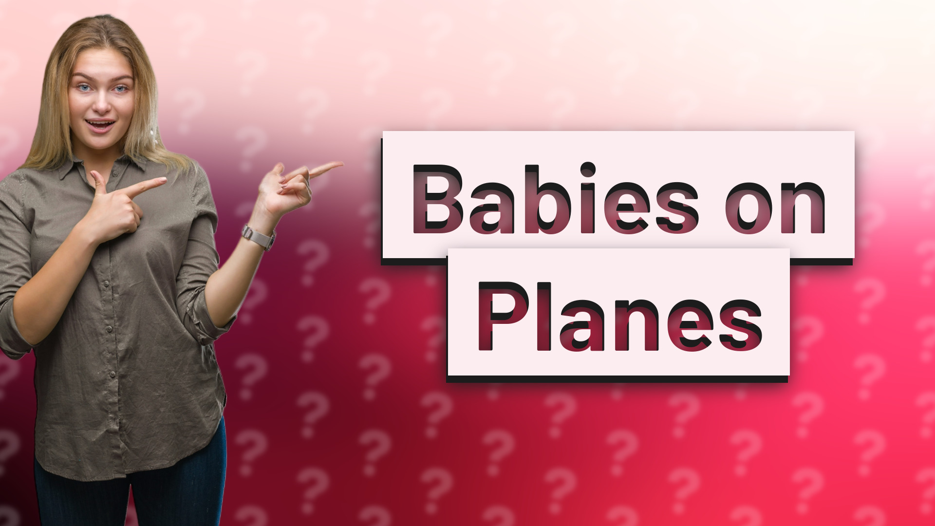 Babies on Planes