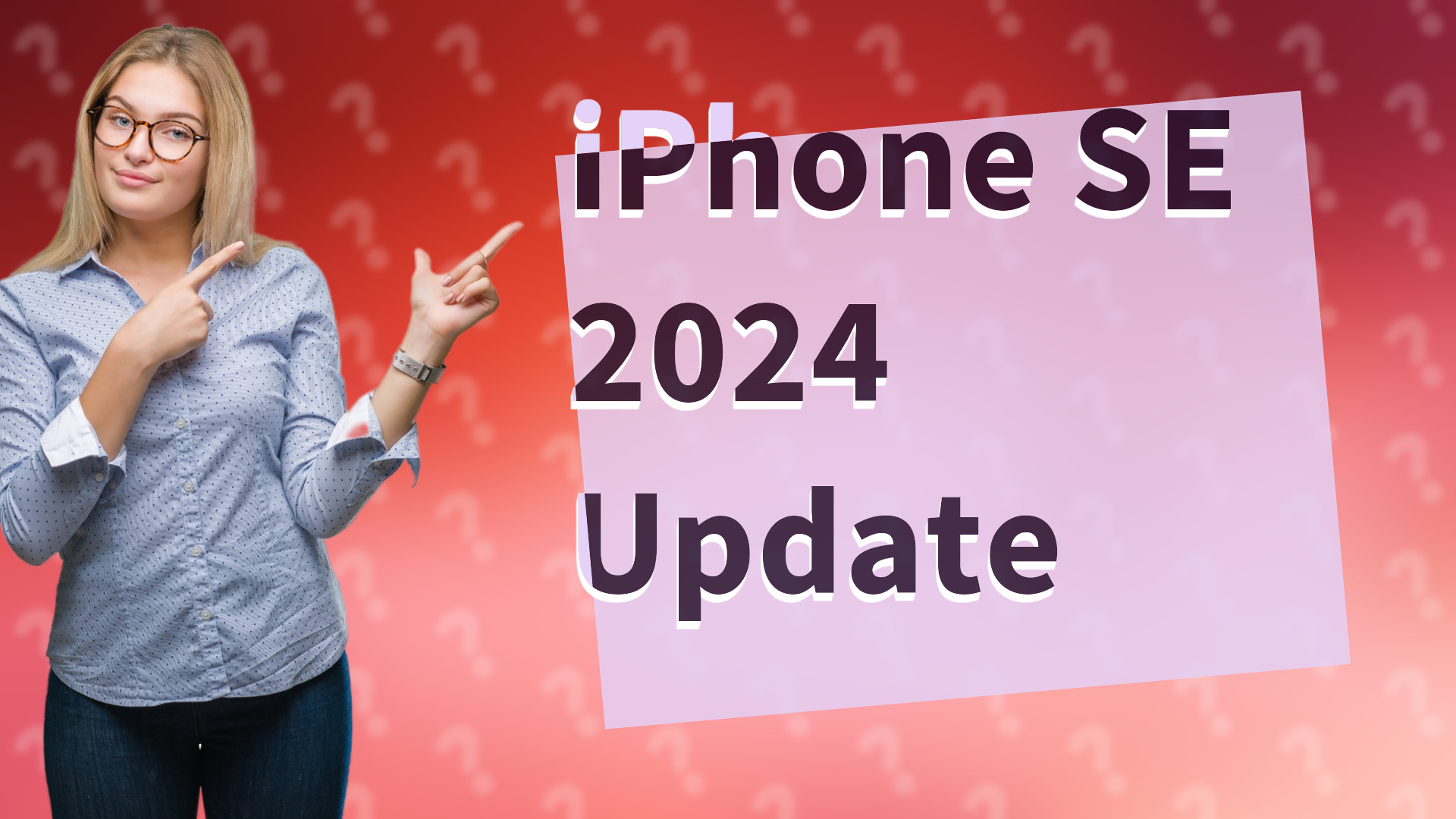 iPhone SE 2024 Update