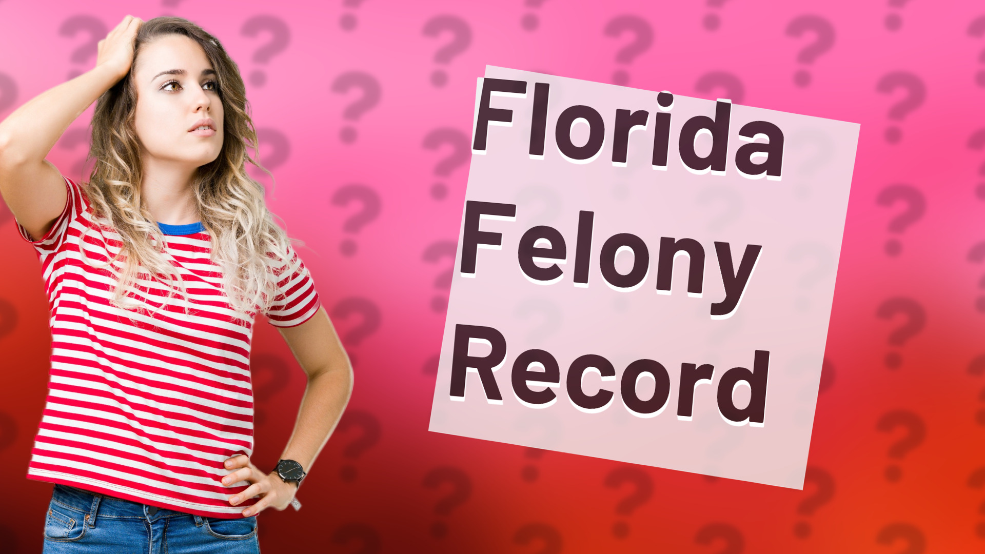 Florida Felony Record