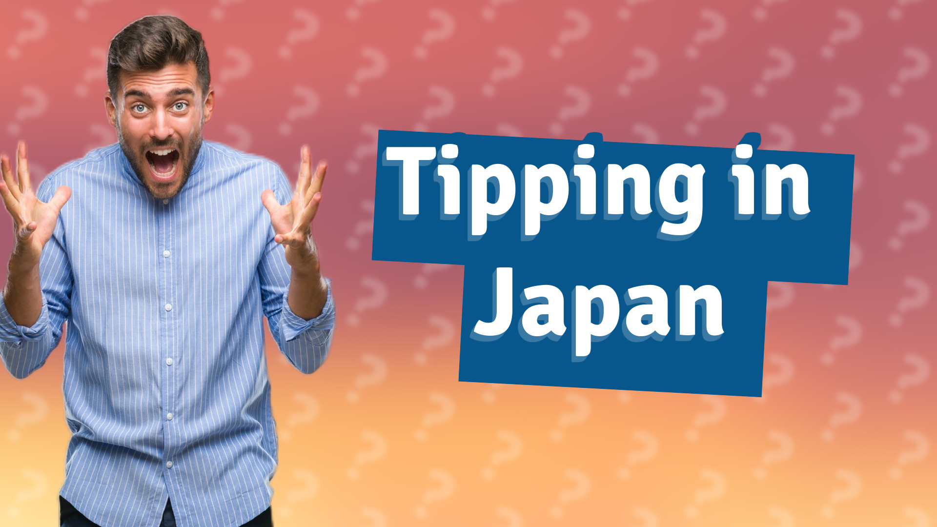 Tipping in Japan