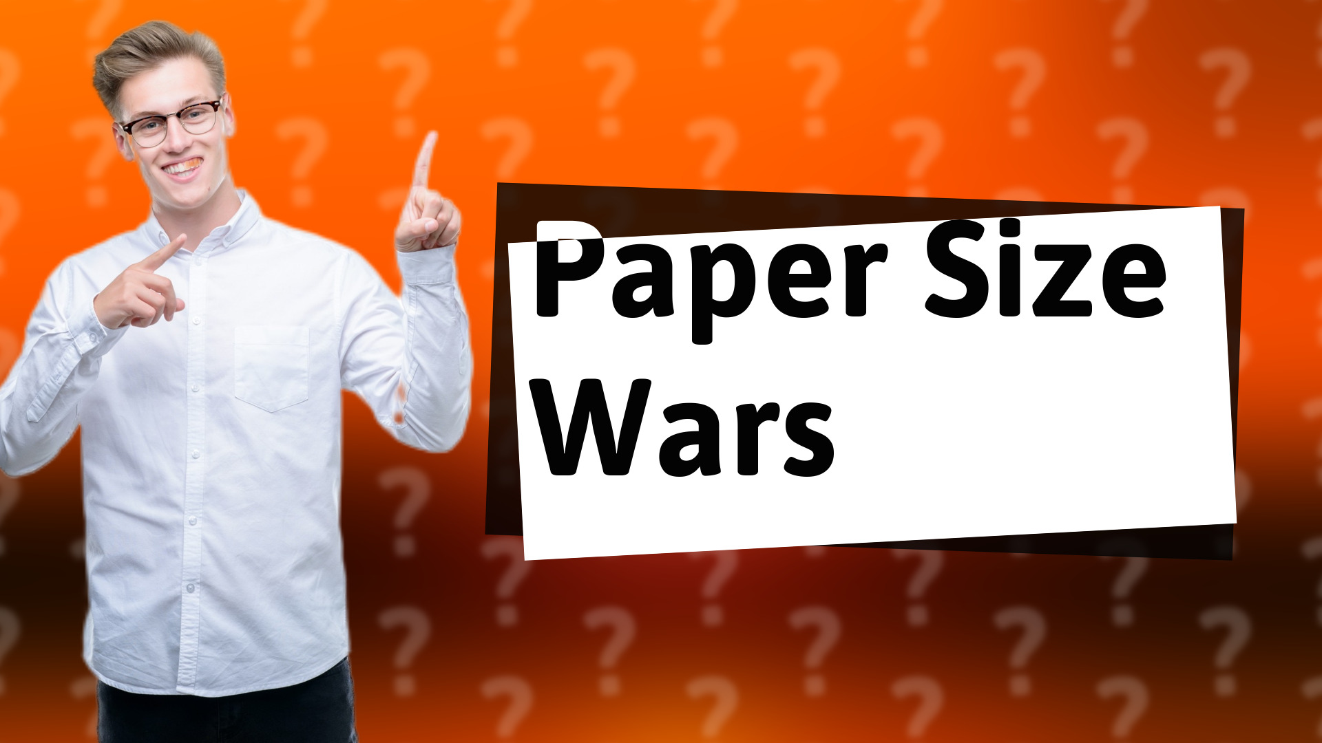 Paper Size Wars