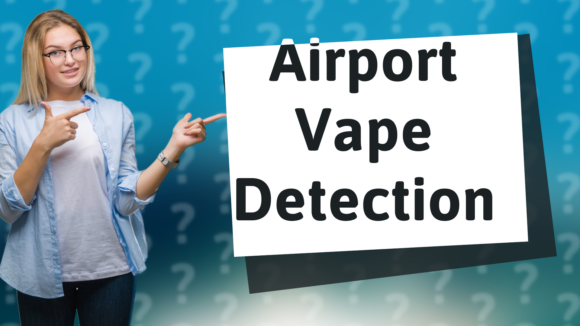 Airport Vape Detection