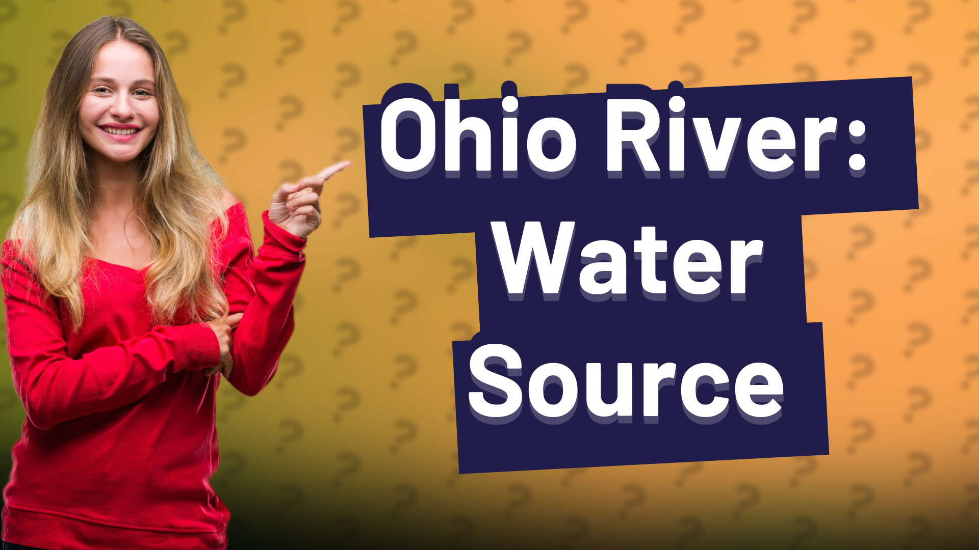 Ohio River: Water Source