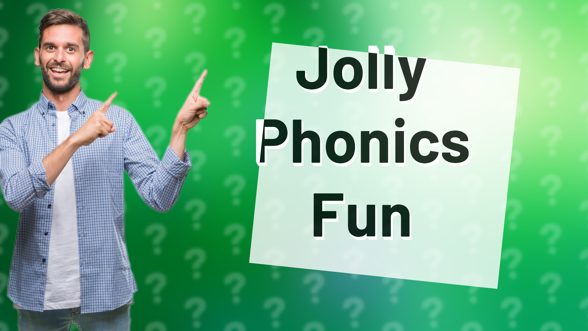 Jolly Phonics Fun