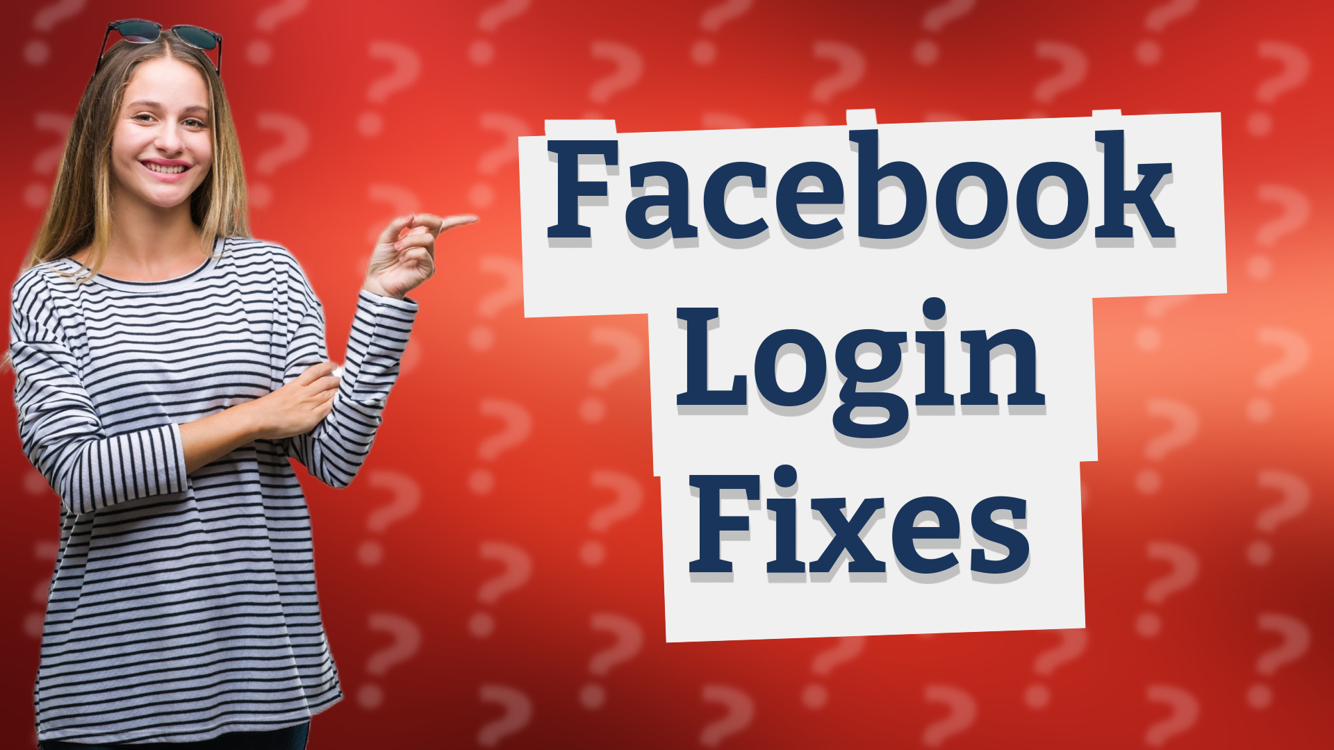 Facebook Login Fixes