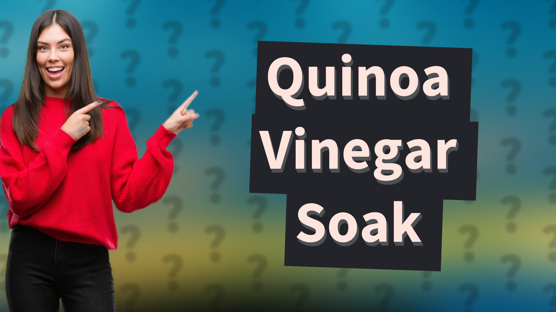 Quinoa Vinegar Soak